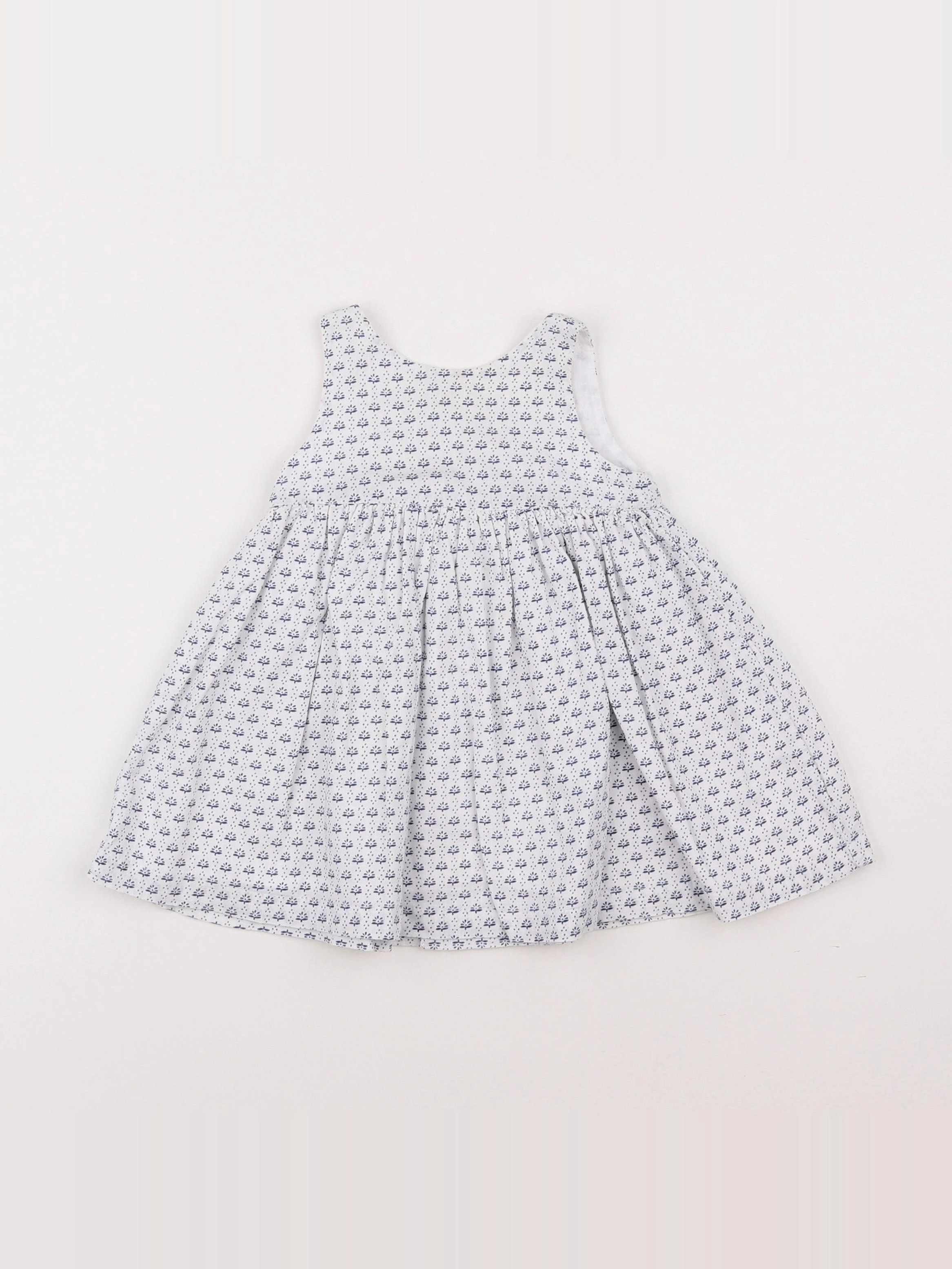 Boutchou - robe bleu - 6 mois