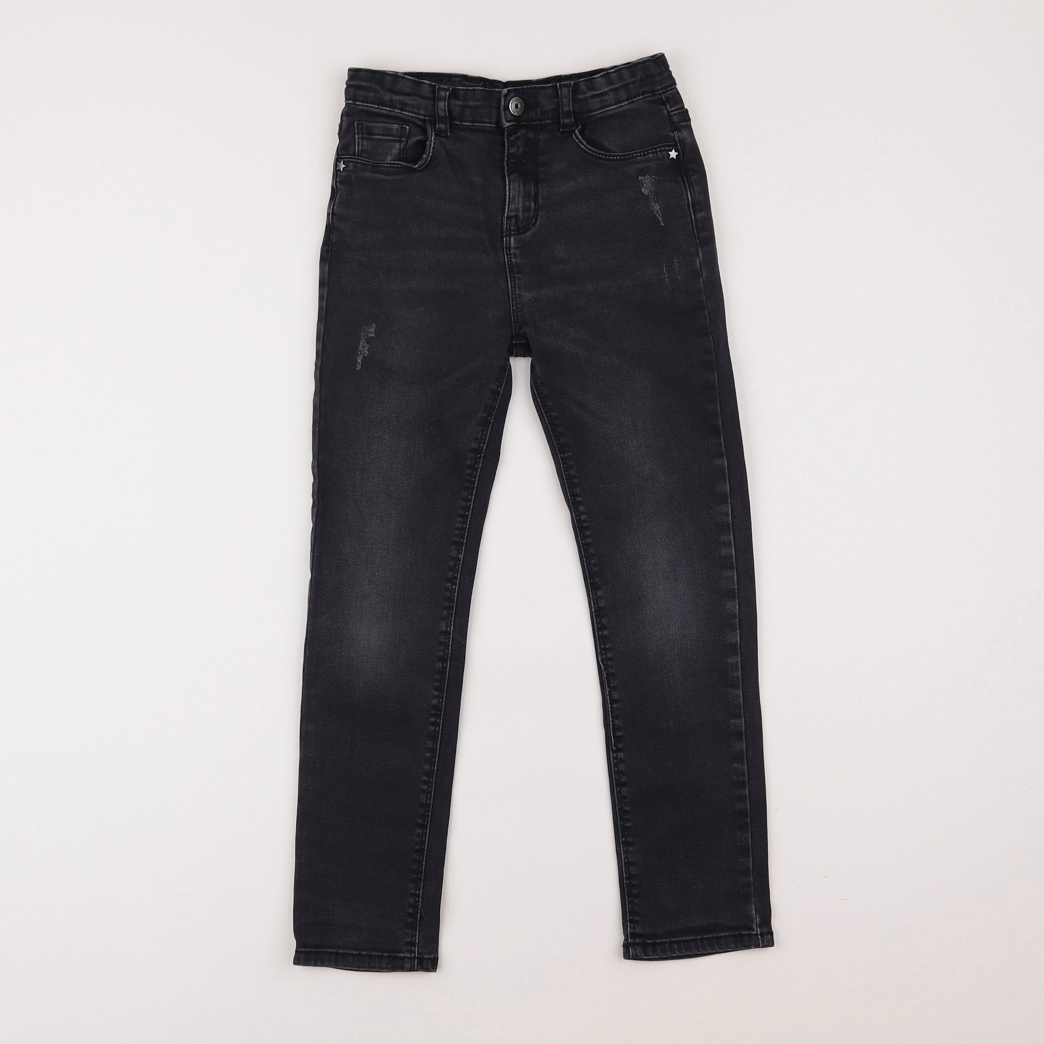 Vertbaudet - jean noir - 8 ans