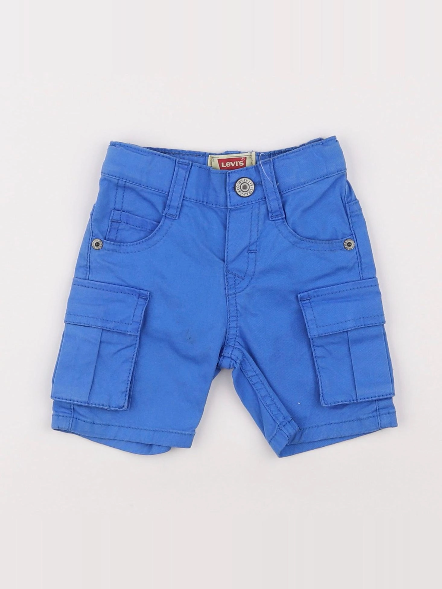 Levi's - short bleu - 6 mois