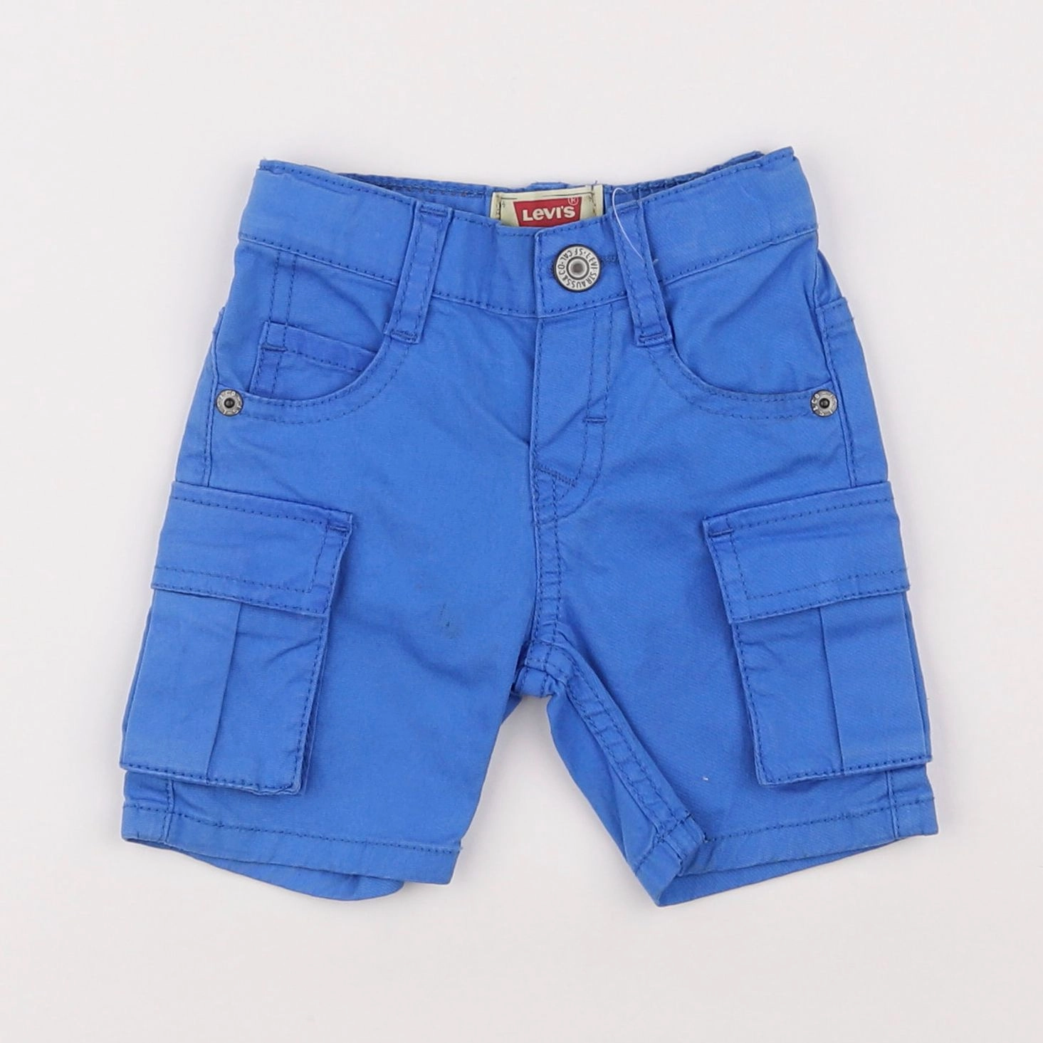 Levi's - short bleu - 6 mois