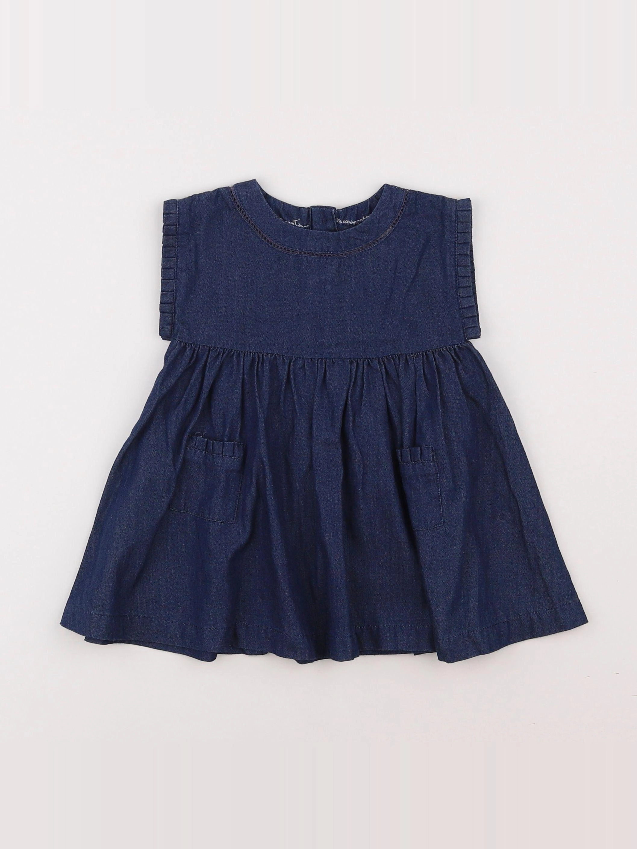 Boutchou - robe bleu - 6 mois