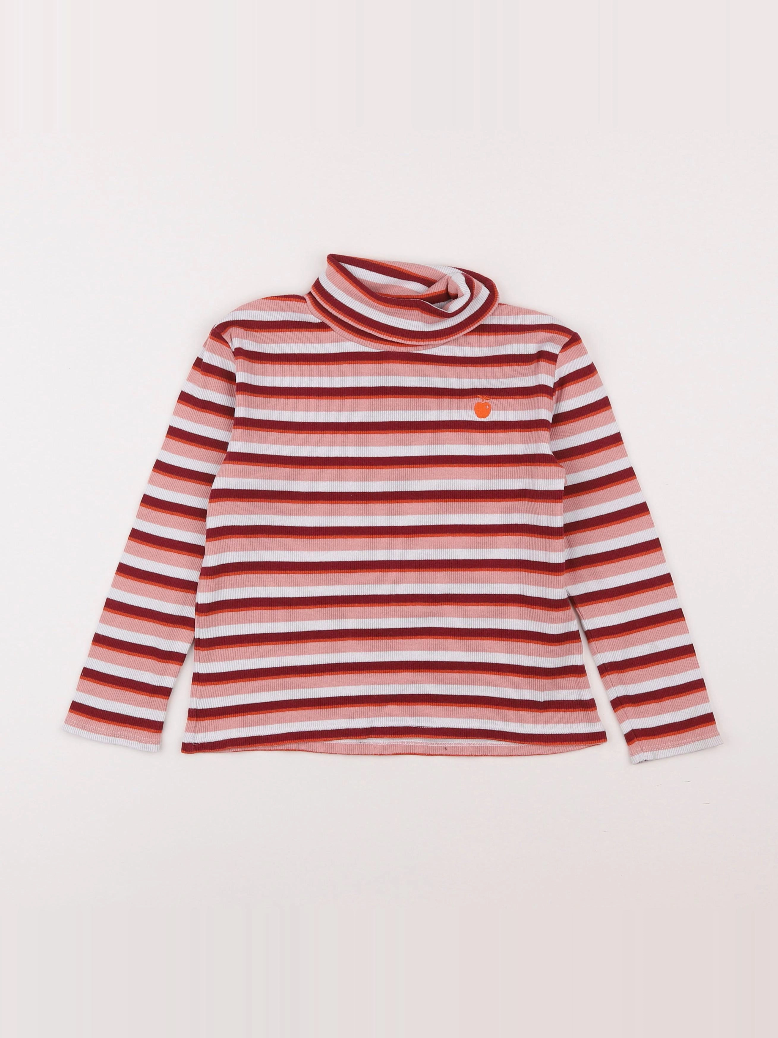 Vertbaudet - sous-pull multicolore - 6 ans