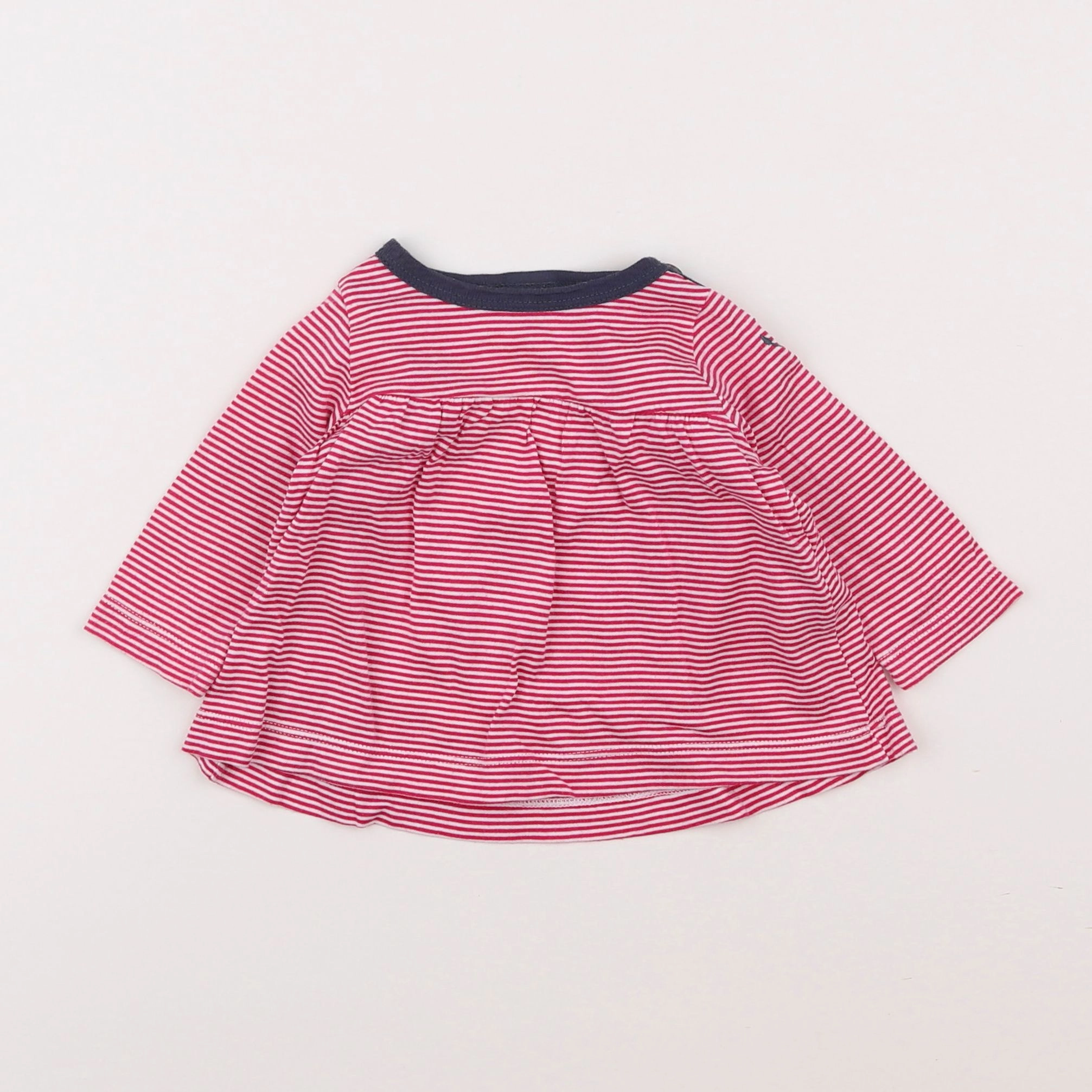 Petit Bateau - robe rose - 6 mois