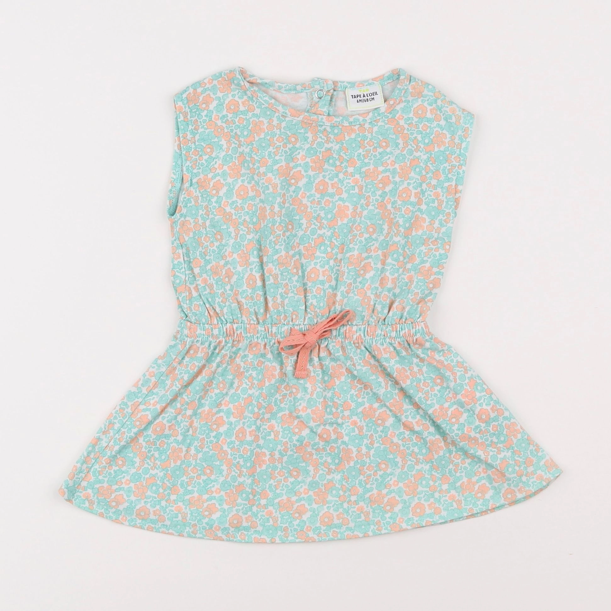 Tape à l'oeil - robe multicolore - 6 mois