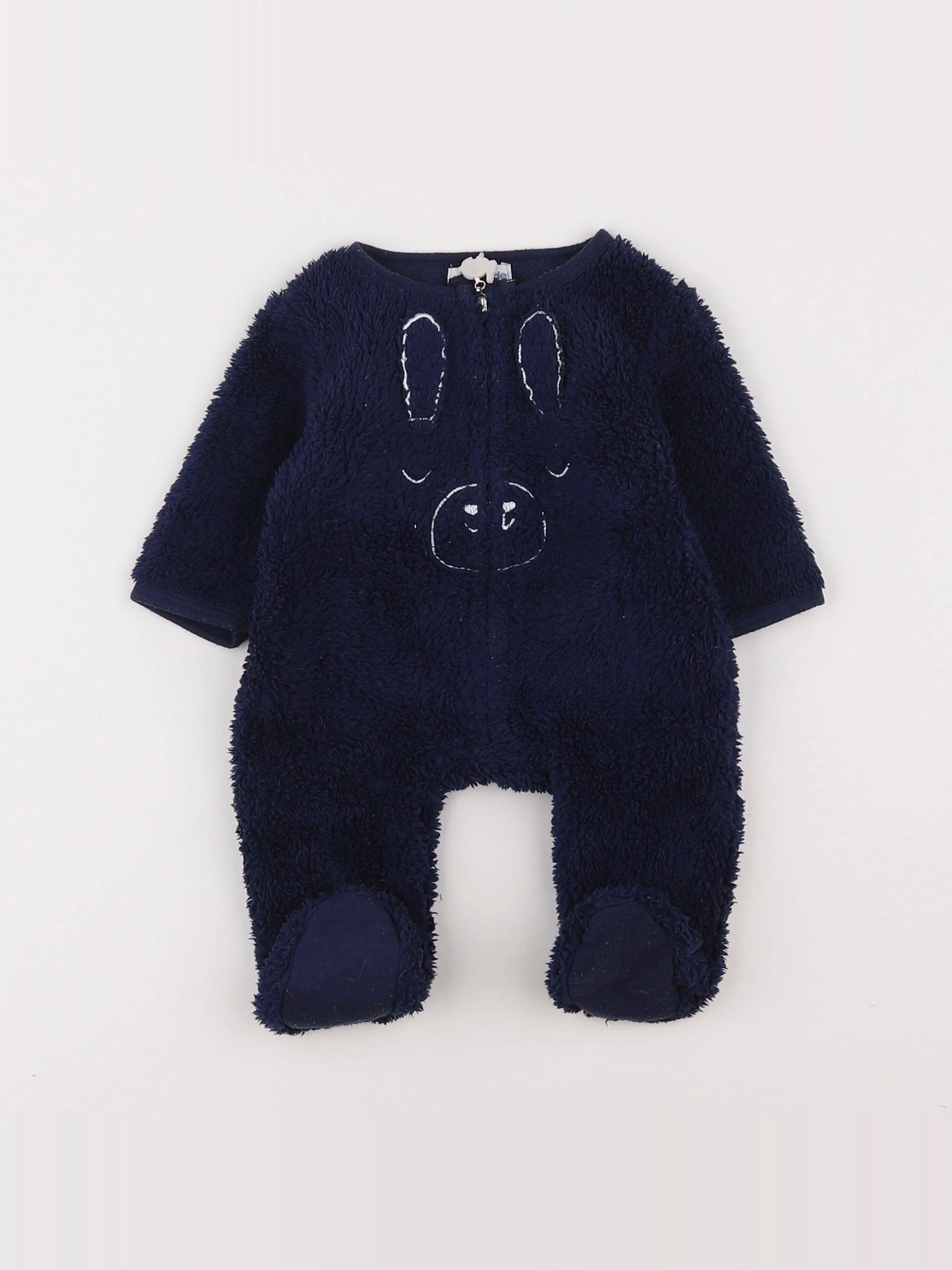 Vertbaudet - sur-pyjama bleu - 1 mois
