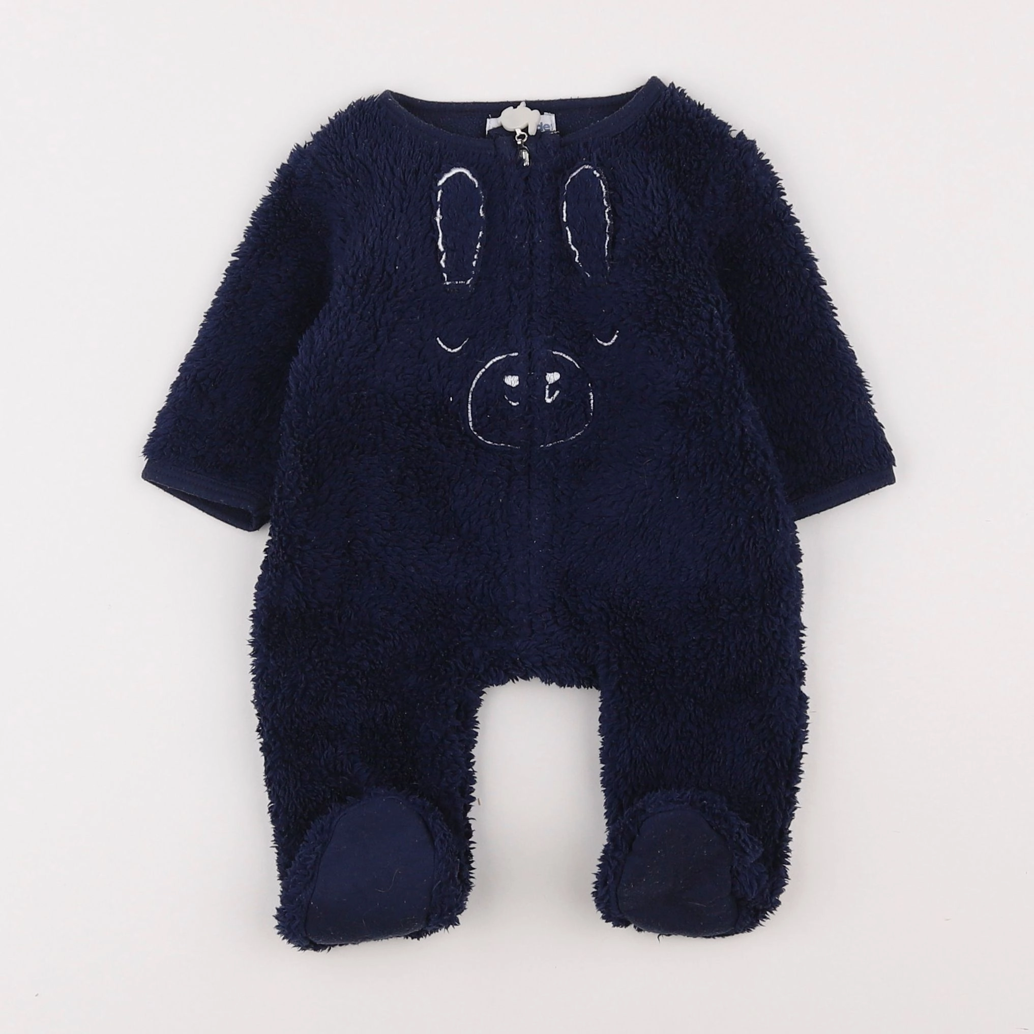 Vertbaudet - sur-pyjama bleu - 1 mois