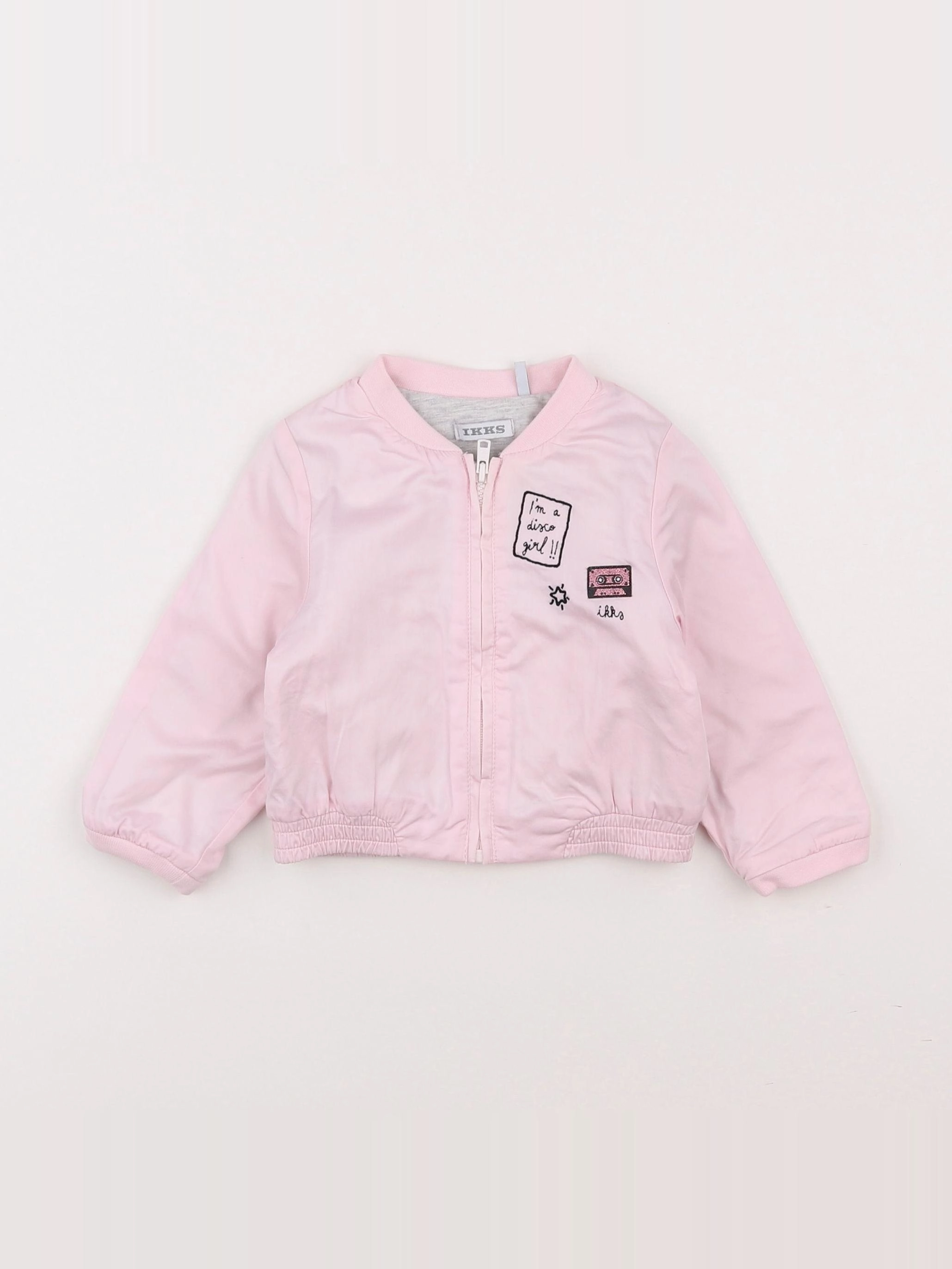 IKKS - veste rose - 18 mois