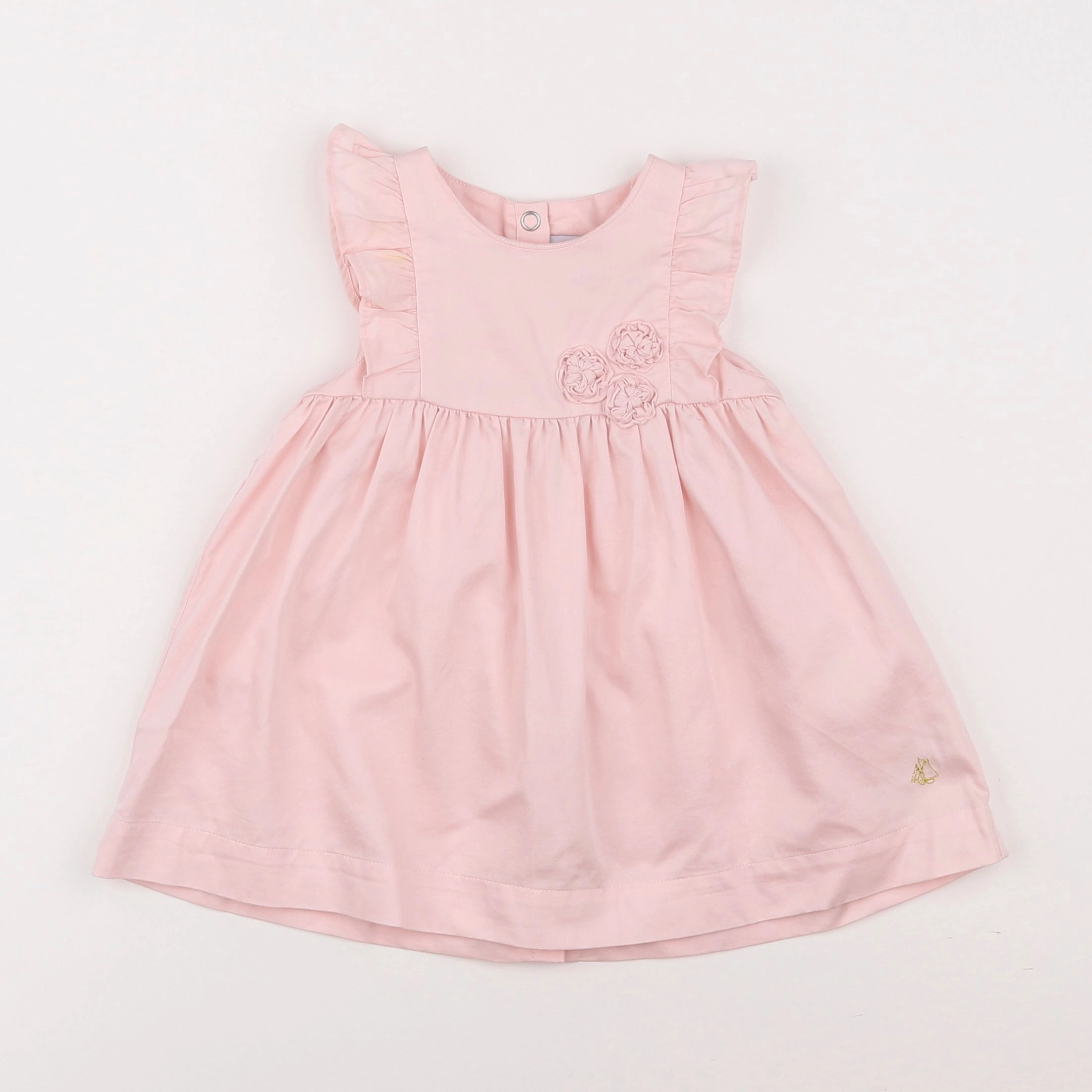 Petit Bateau - robe rose - 6 mois