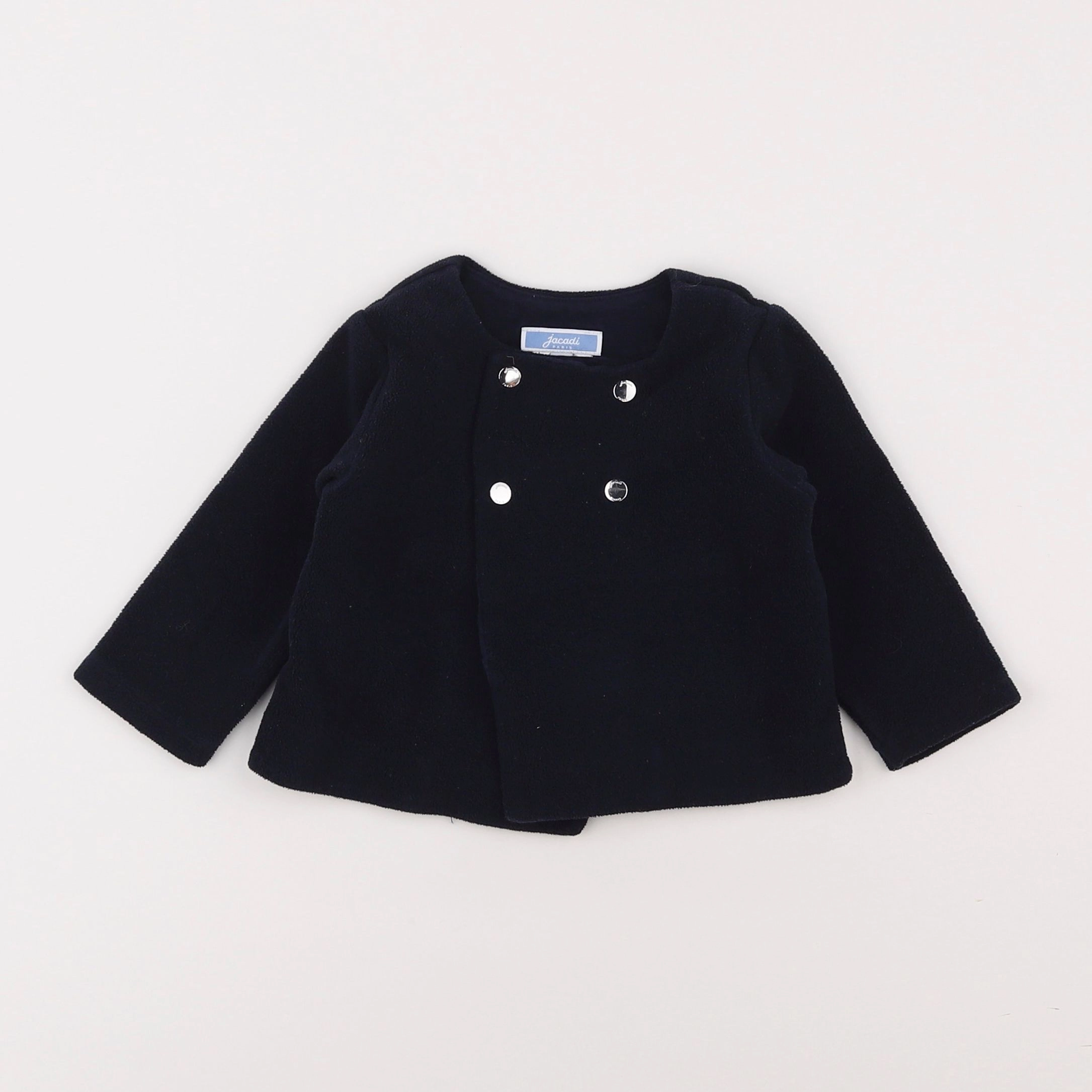 Jacadi - gilet bleu - 12 mois