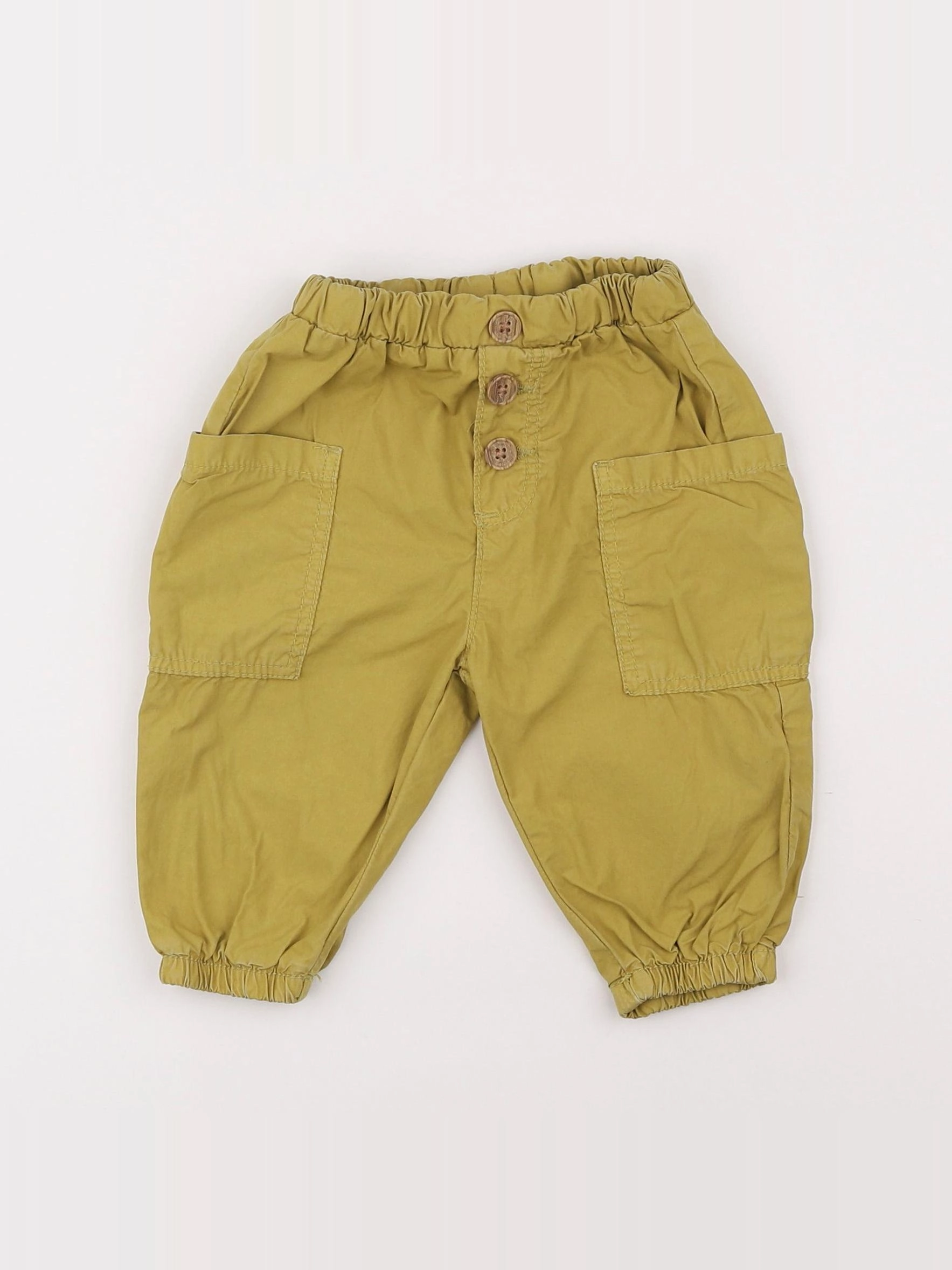 Tape à l'oeil - pantalon jaune - 9 mois