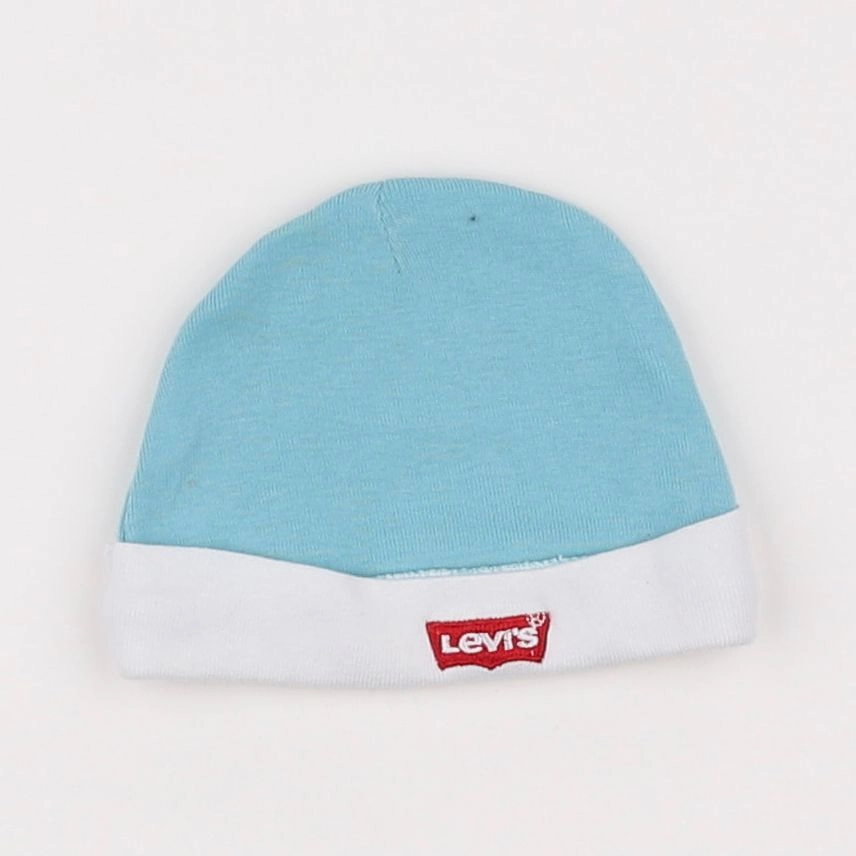 Levi's - bonnet bleu - 0/6 mois