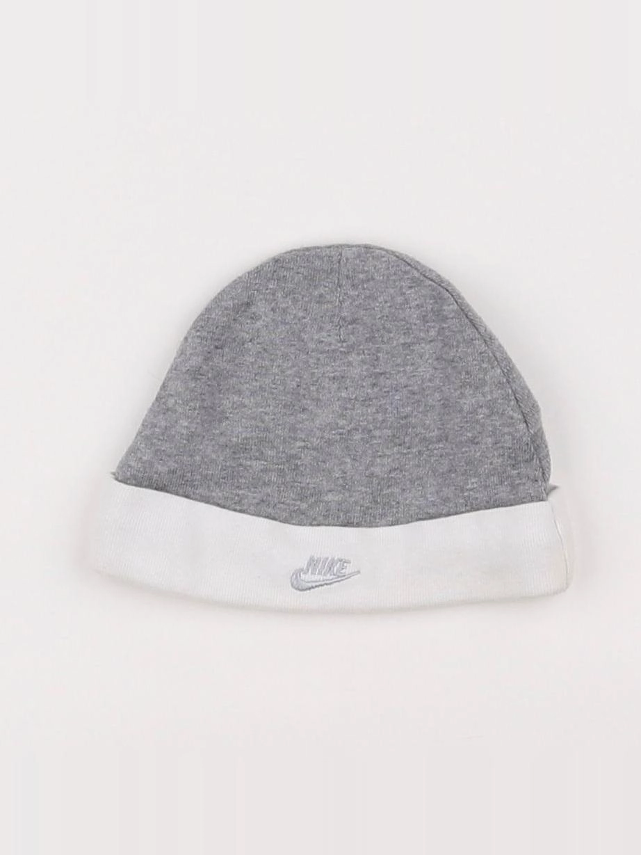 Nike - bonnet gris - 0/6 mois