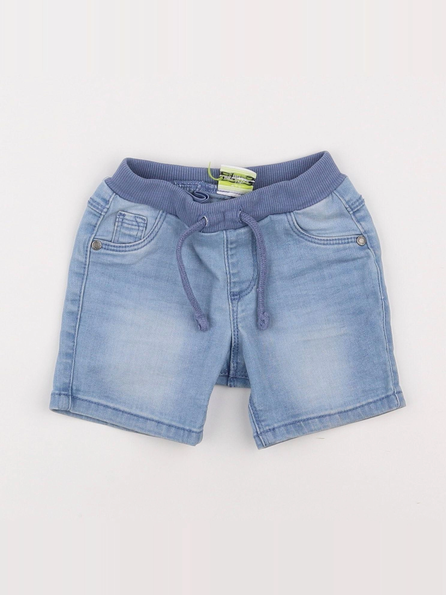 Tape à l'oeil - short bleu - 6 mois