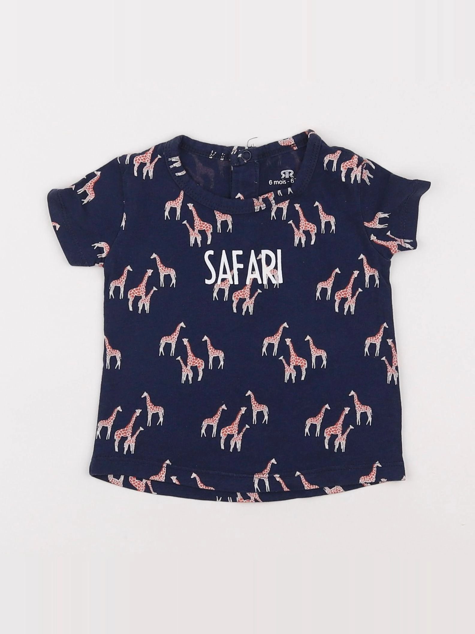 La Redoute - tee-shirt bleu - 6 mois