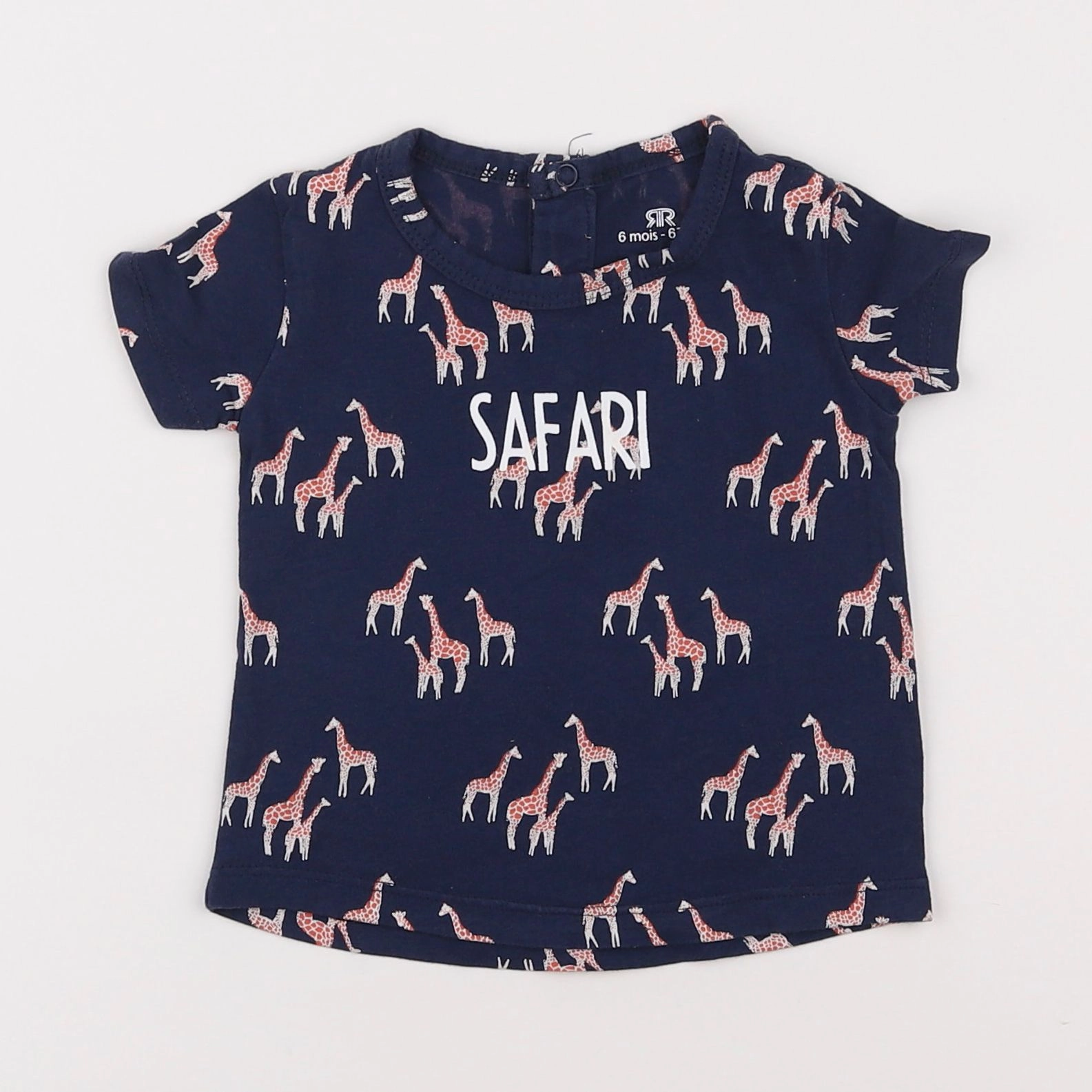 La Redoute - tee-shirt bleu - 6 mois