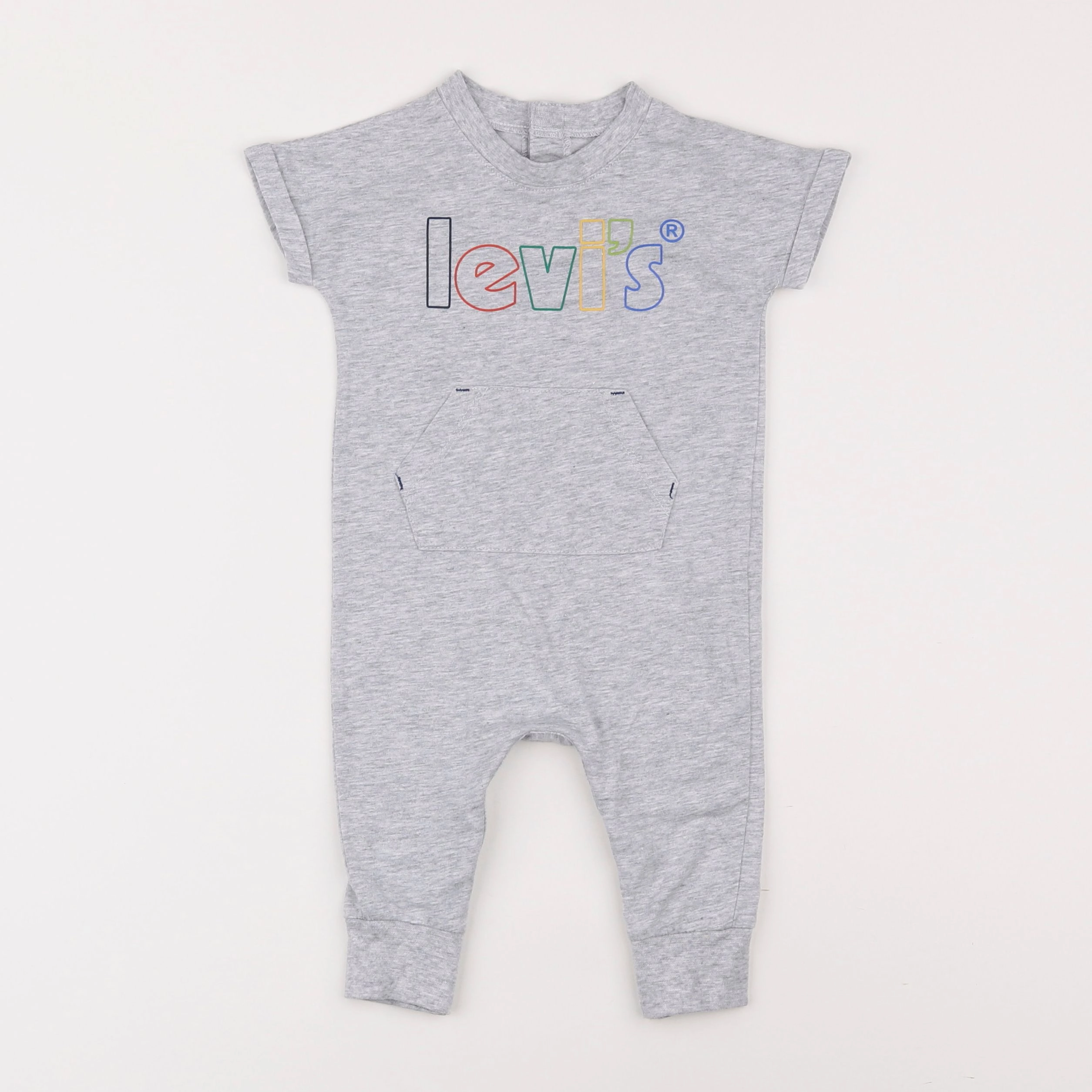 Levi's - pyjama coton gris - 6 mois