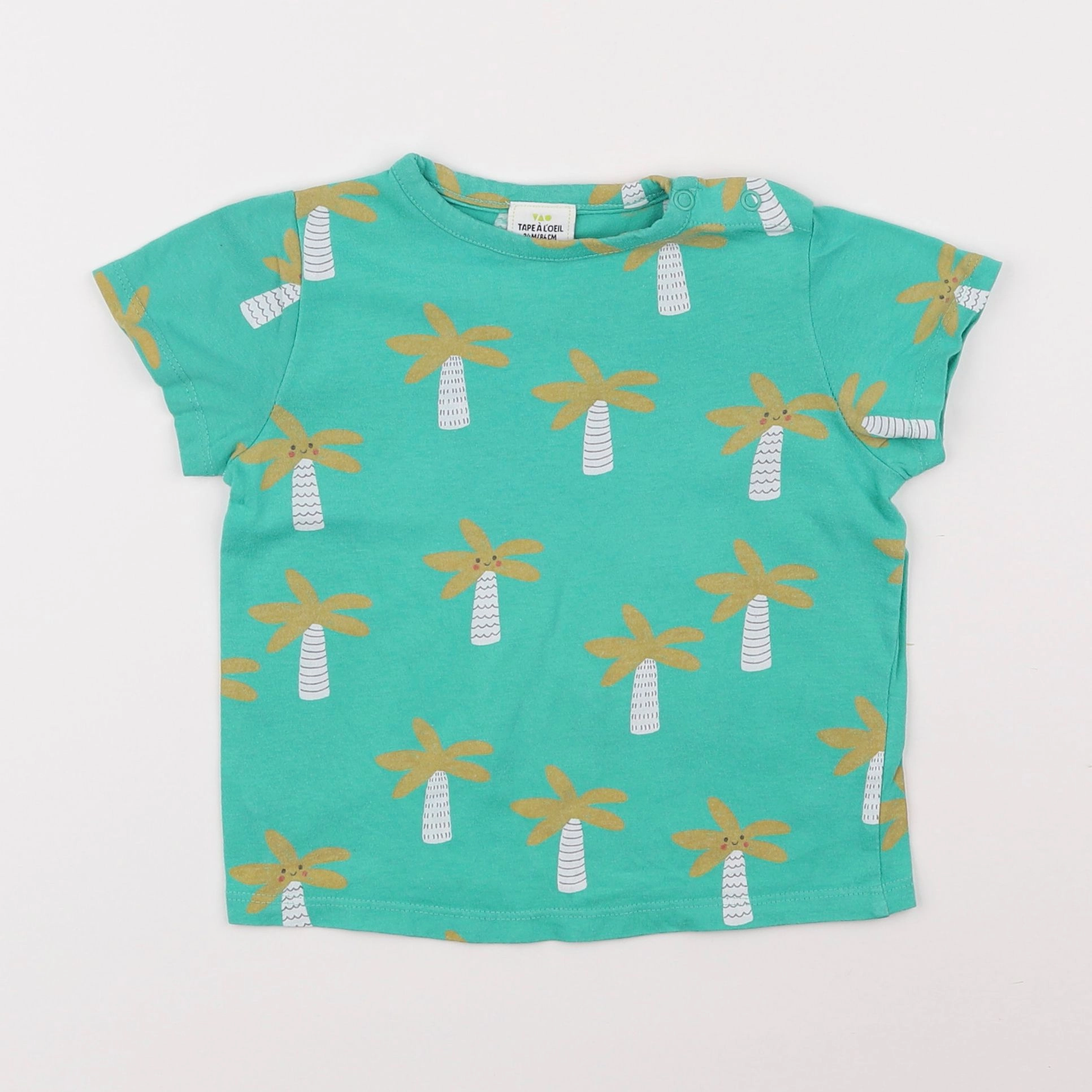 Tape à l'oeil - tee-shirt vert - 2 ans