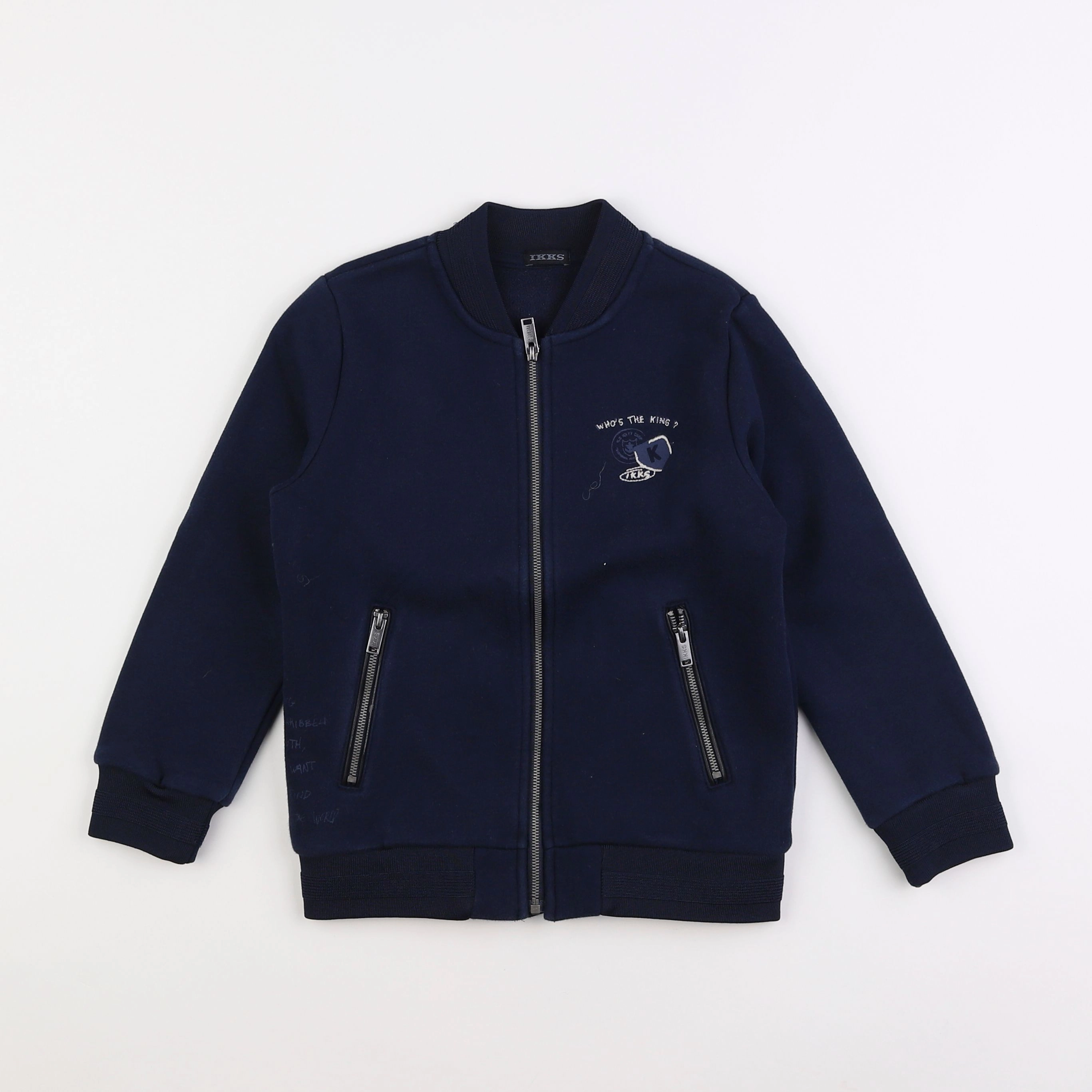 IKKS - veste bleu - 6 ans