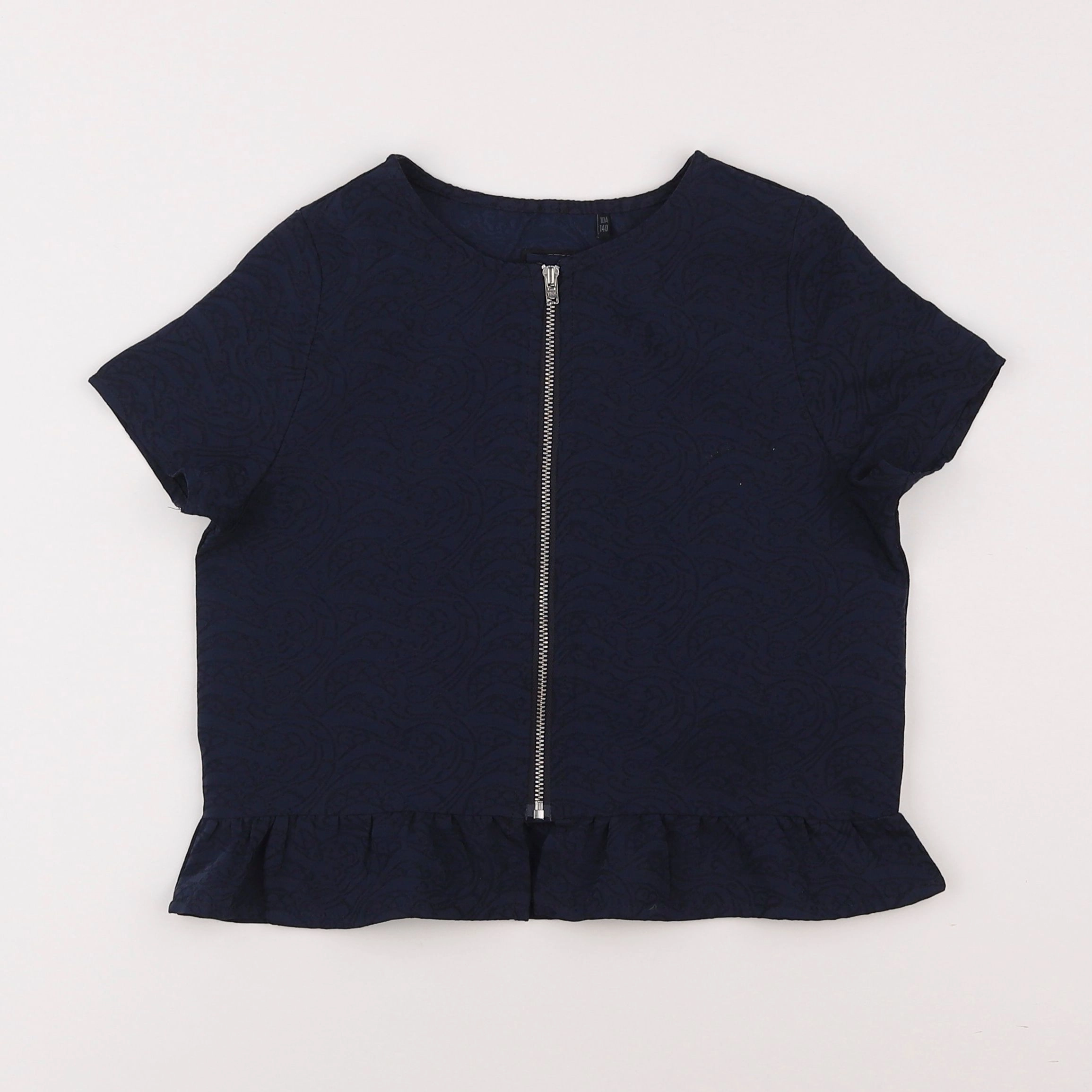 IKKS - blouse bleu - 10 ans