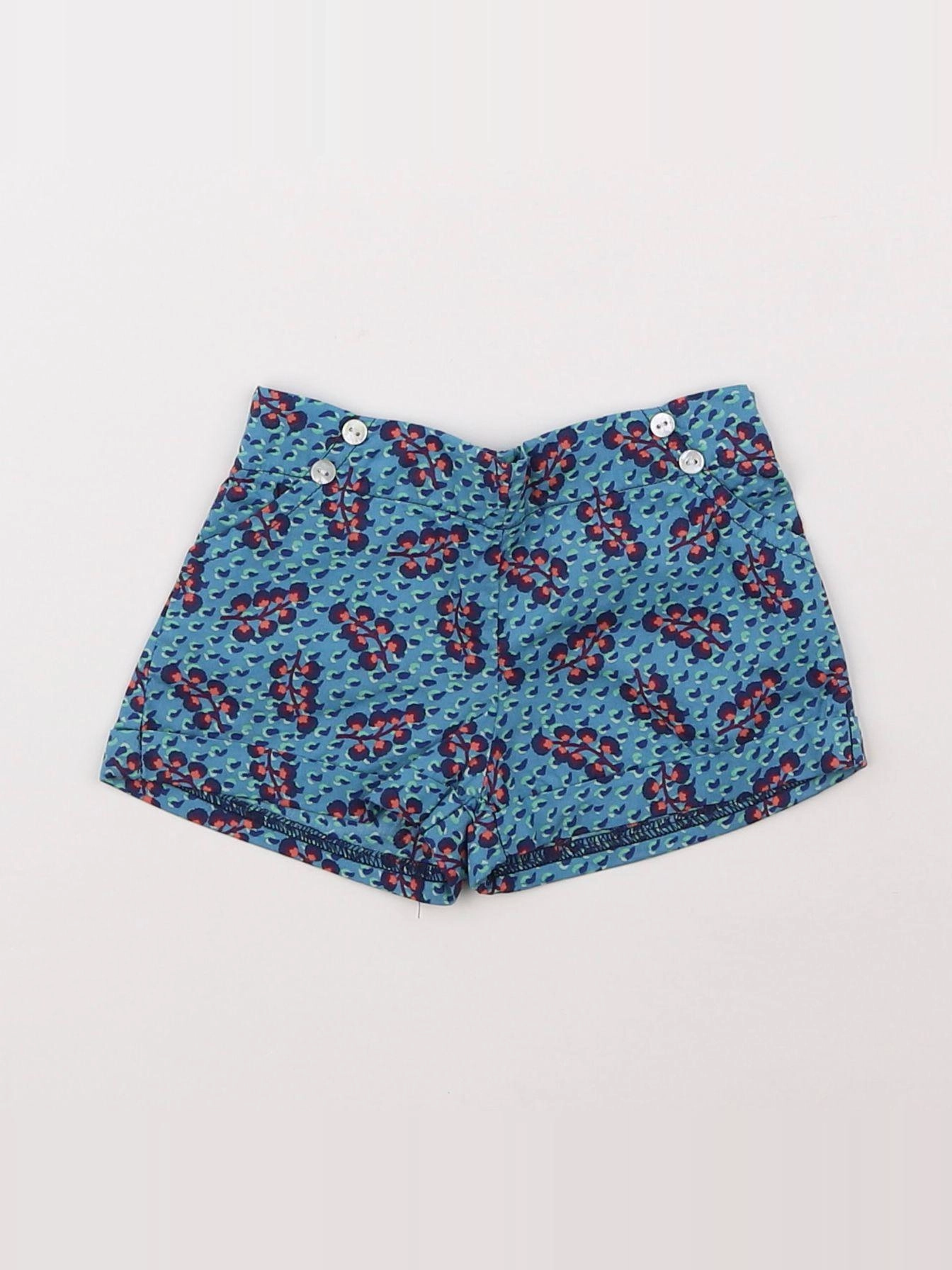 La Petite Collection - short bleu - 9/12 mois