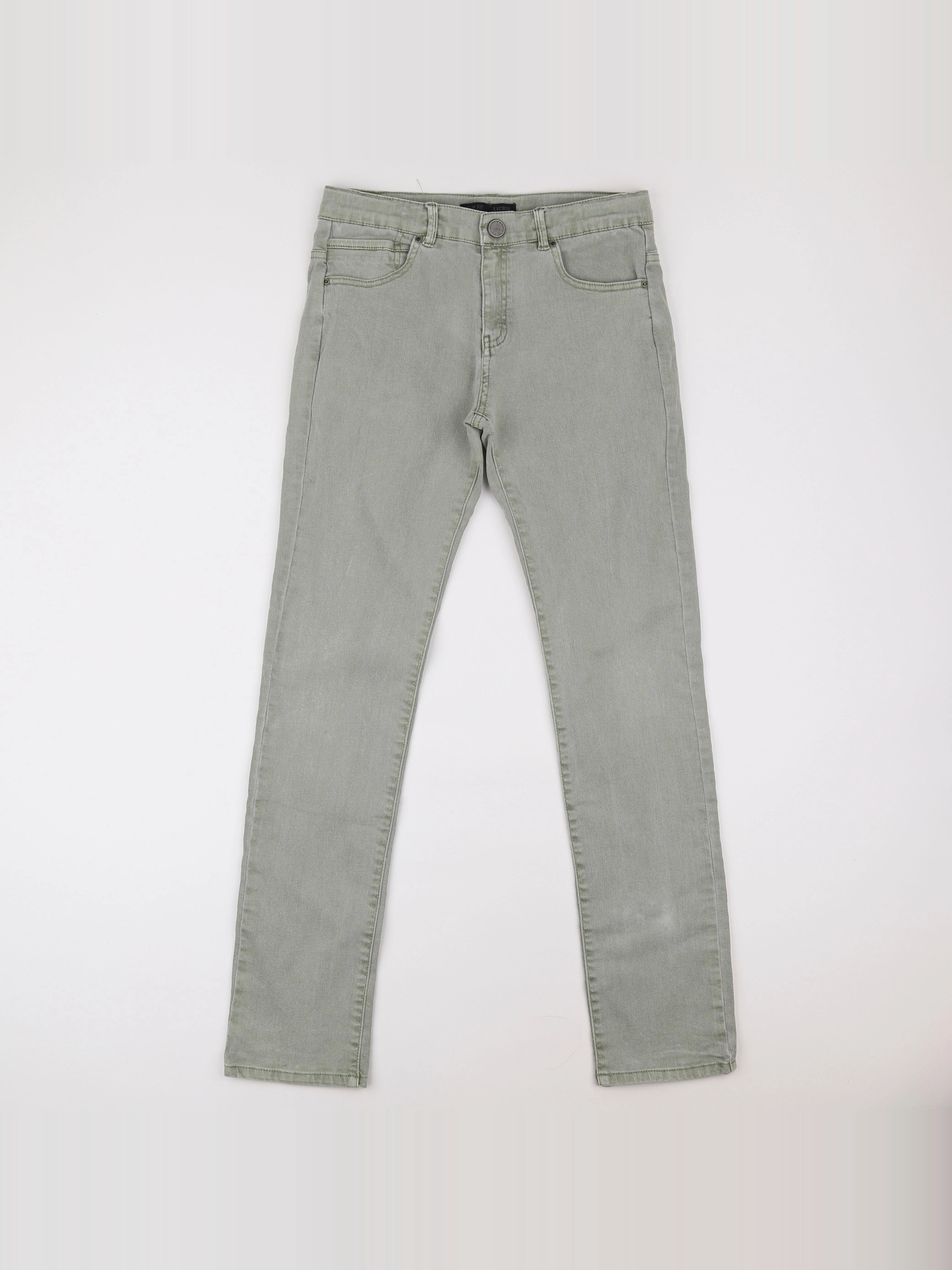 IKKS - jean vert - 14 ans