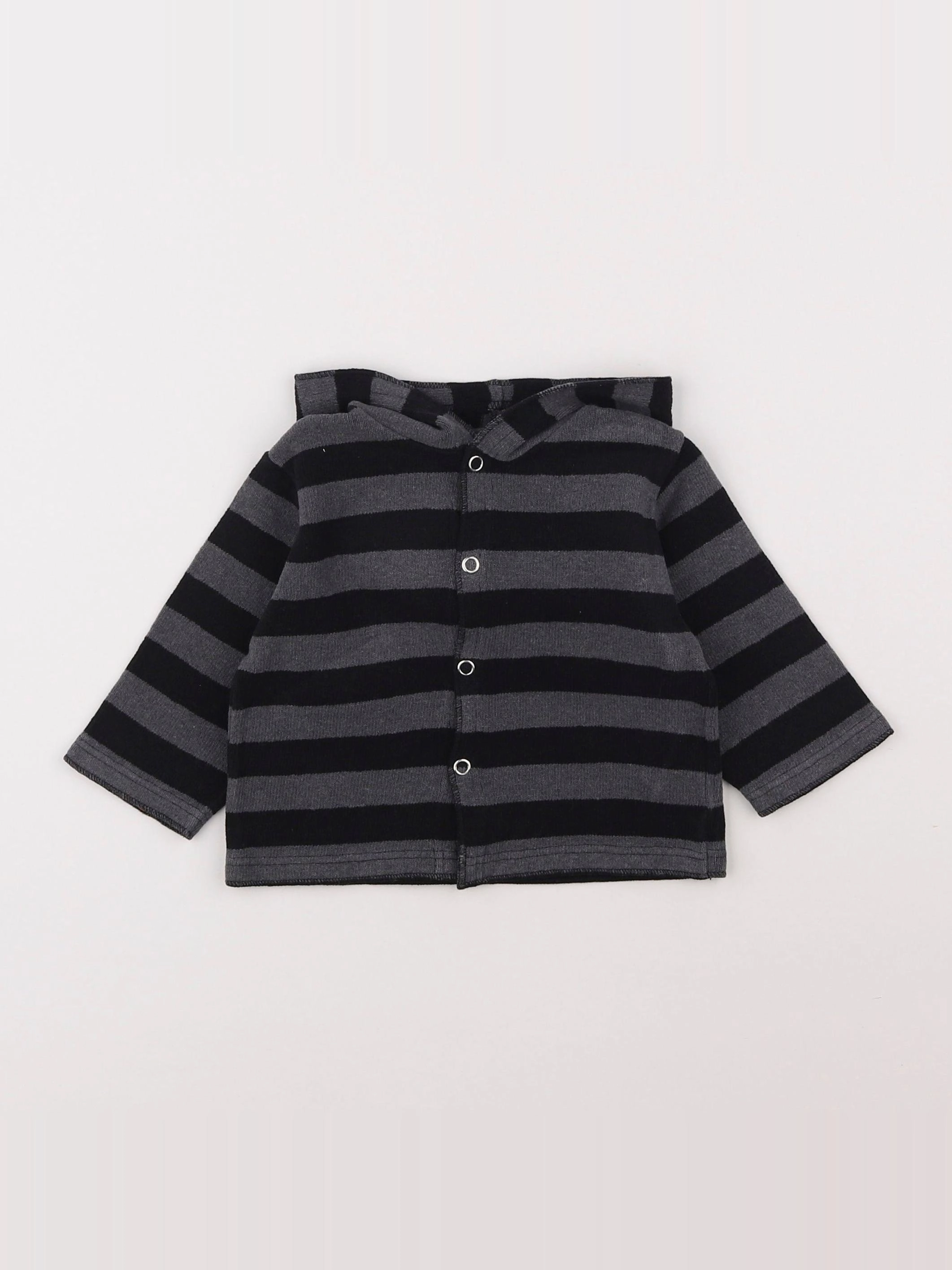 Album di famiglia - gilet gris - 6 mois