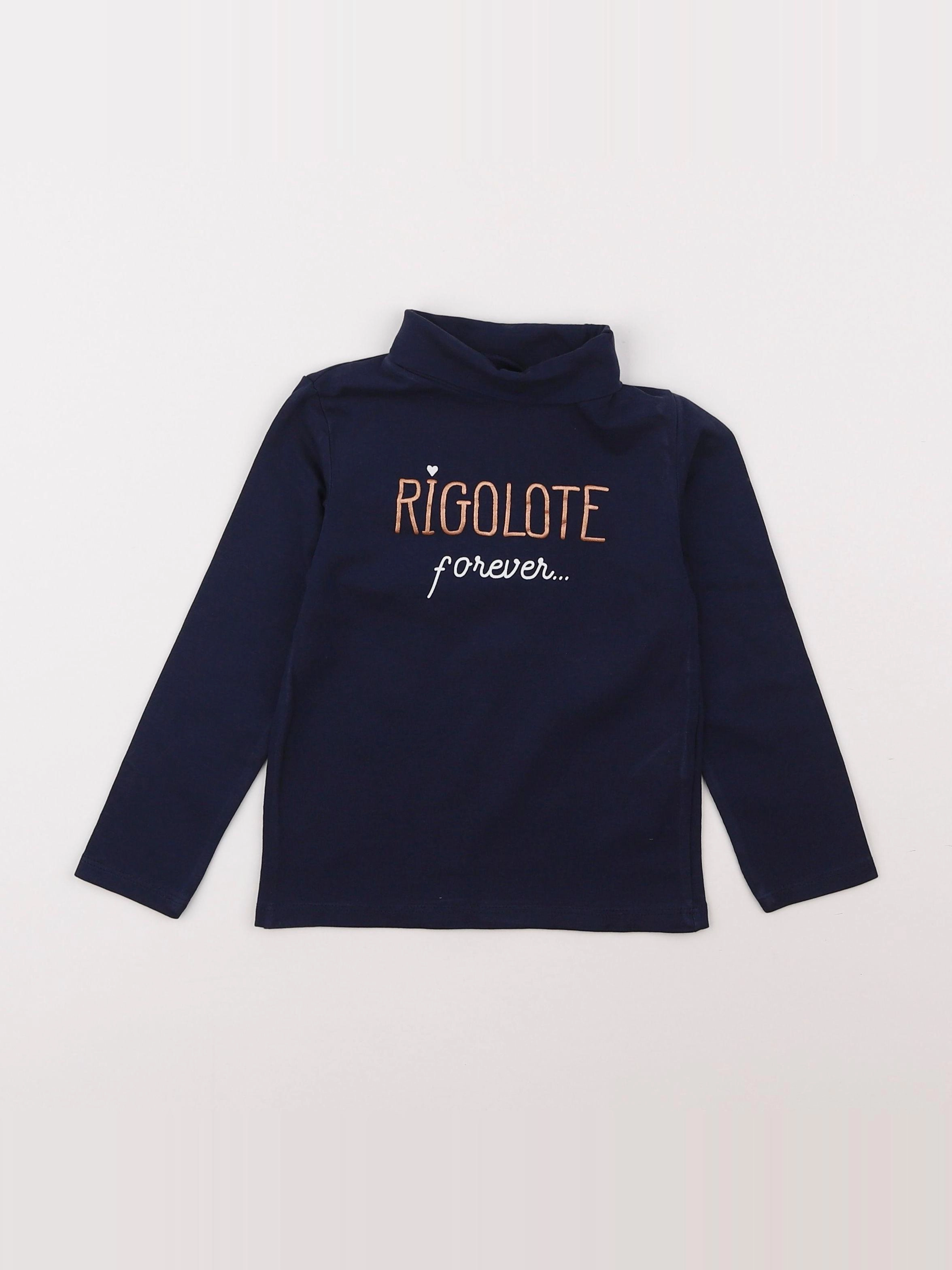 Vertbaudet - sous-pull bleu - 3 ans