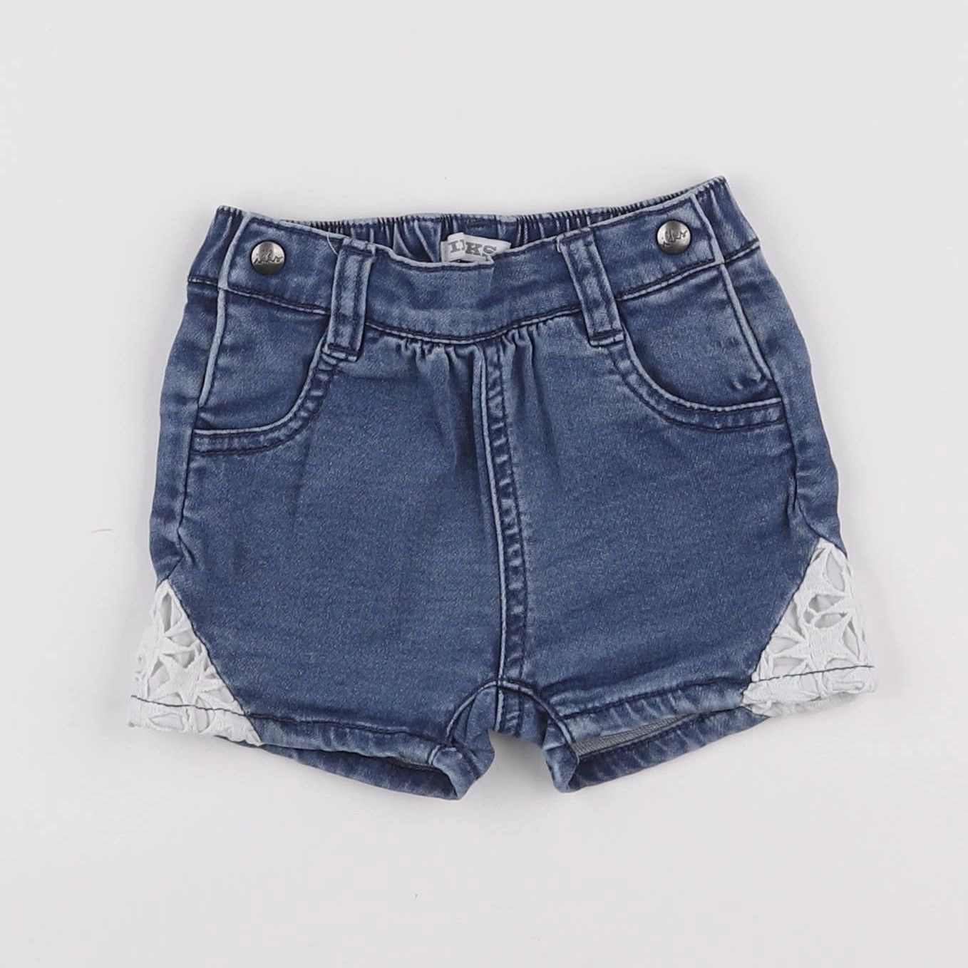 IKKS - short bleu - 2 ans