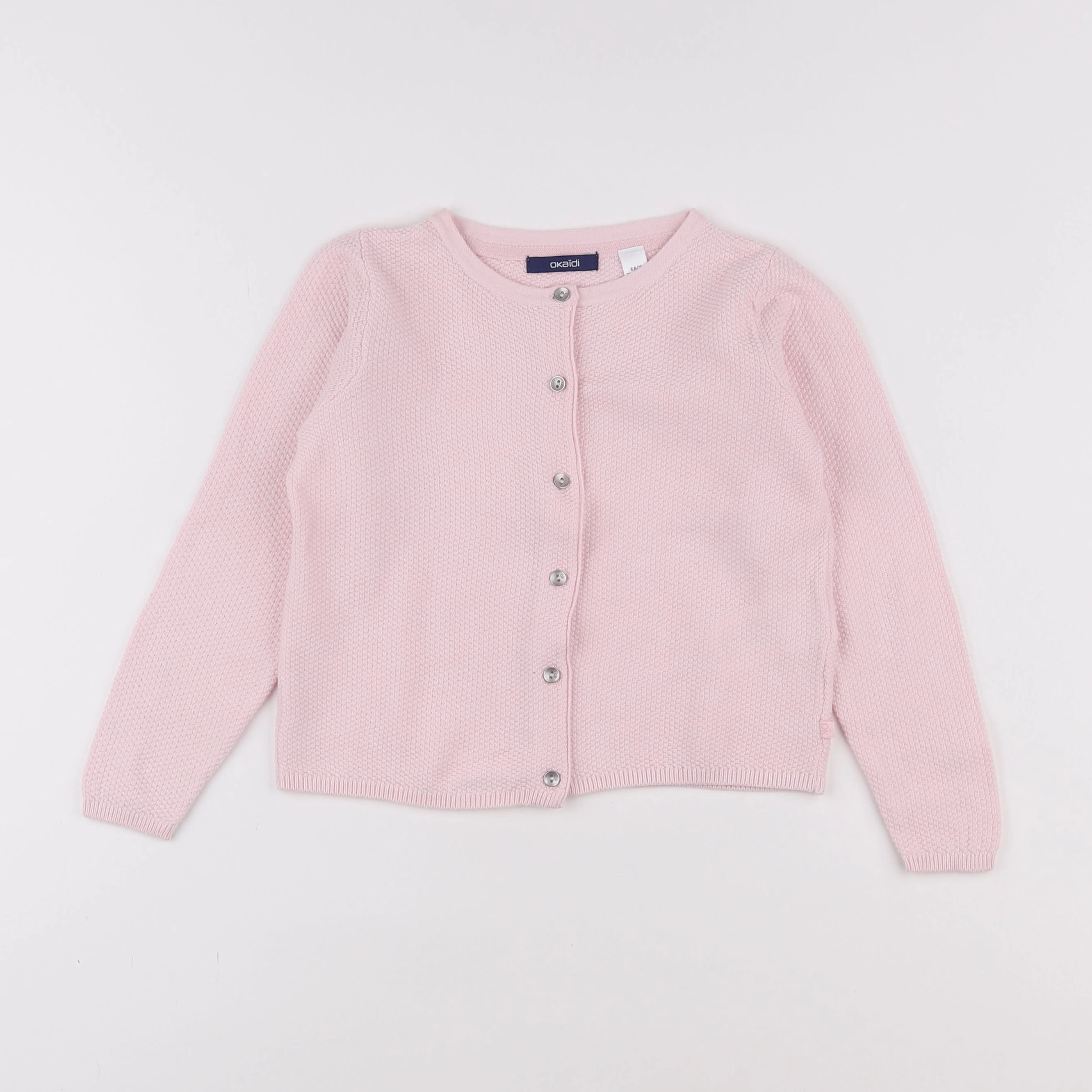 Okaidi - gilet rose - 6 ans