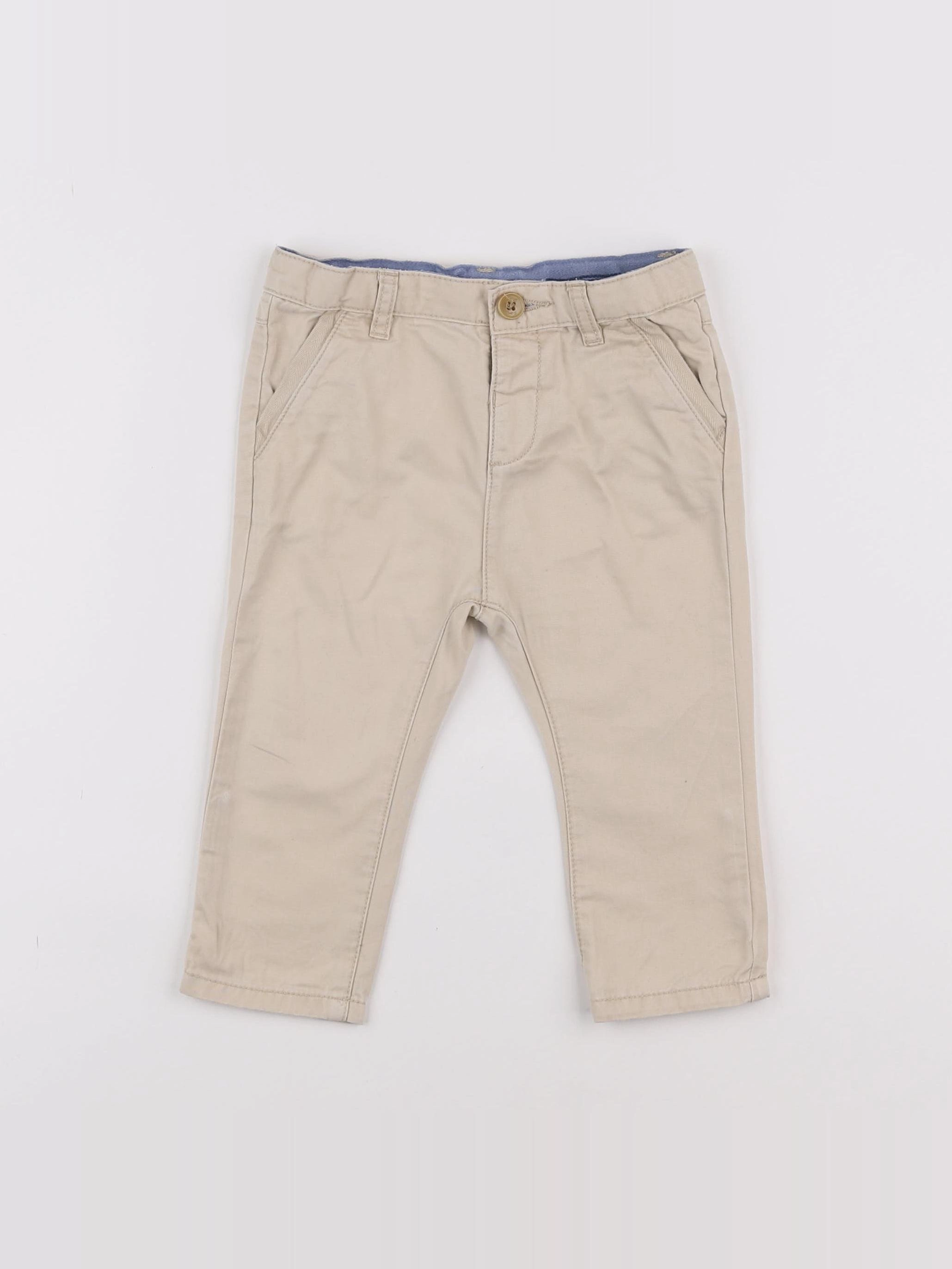 Zara - pantalon beige - 9/12 mois