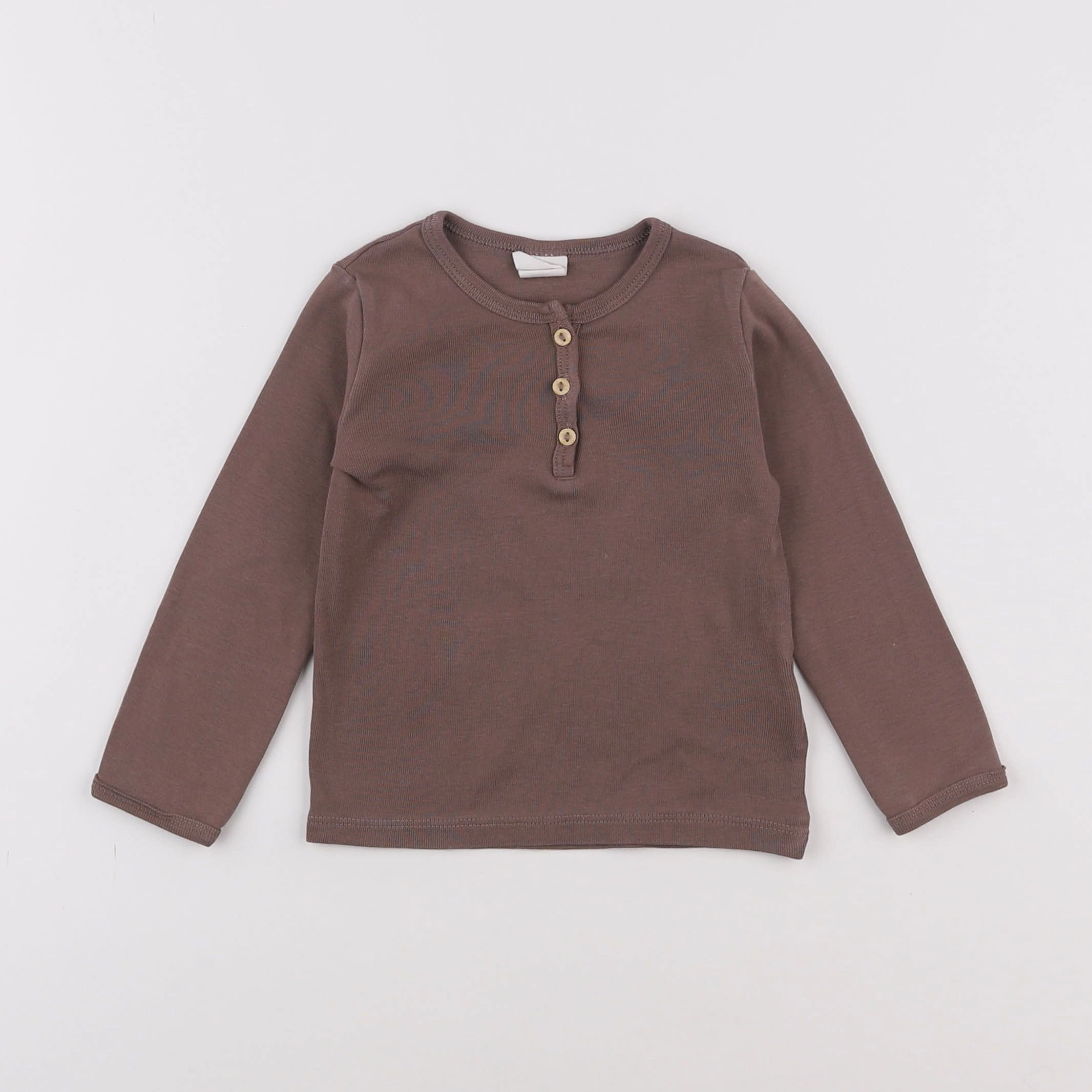 H&M - tee-shirt marron - 12 mois
