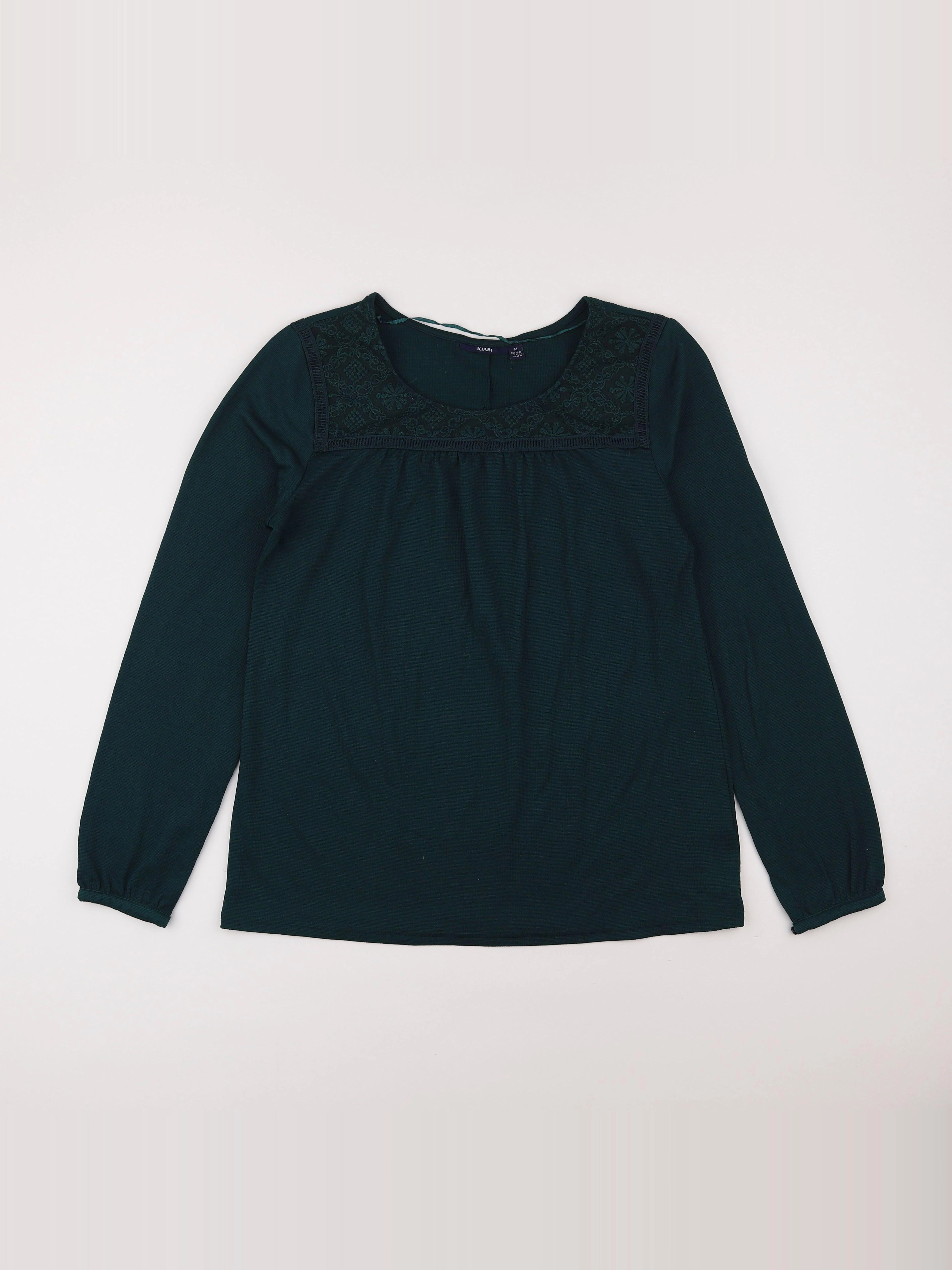 Kiabi - blouse grossesse vert - m