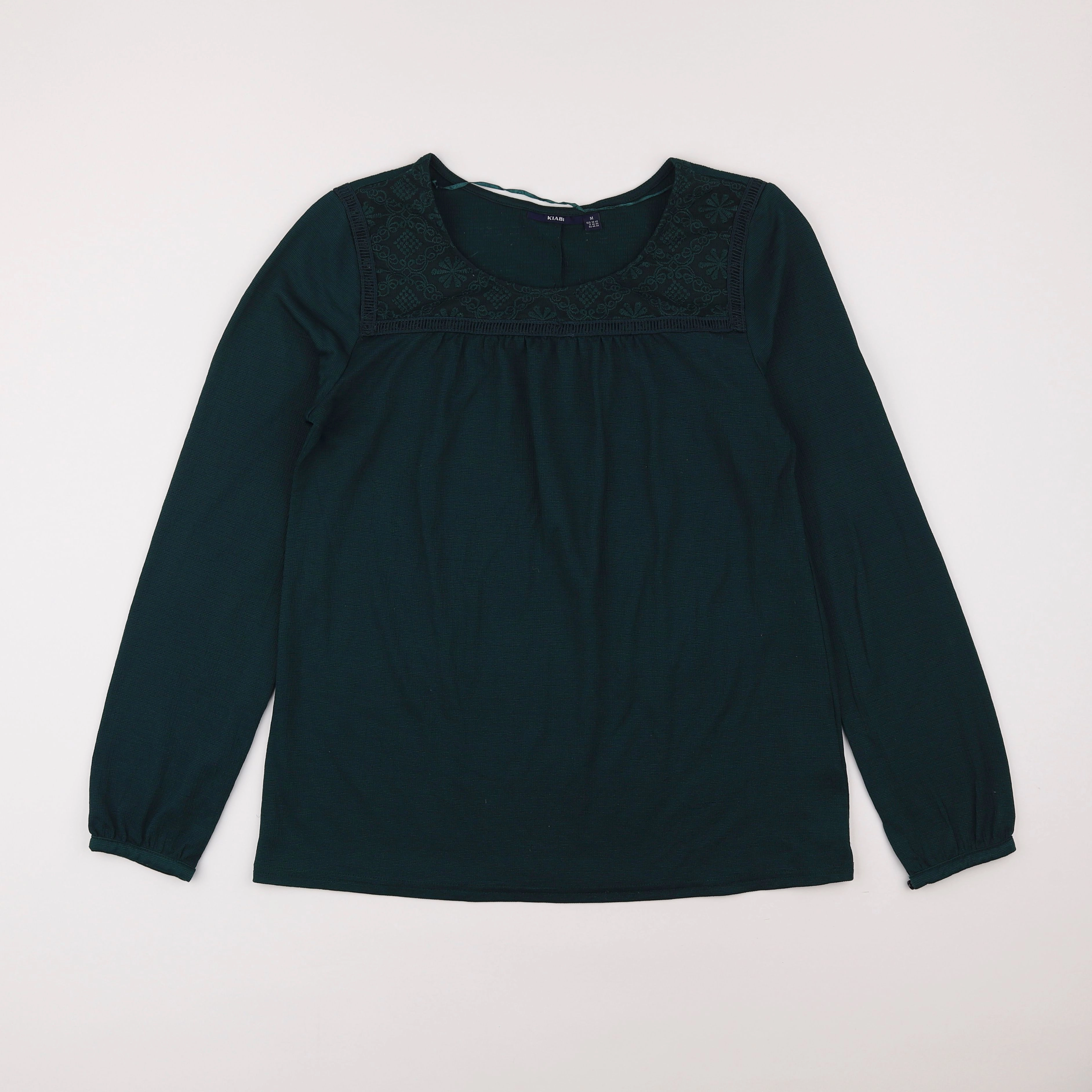Kiabi - blouse grossesse vert - m