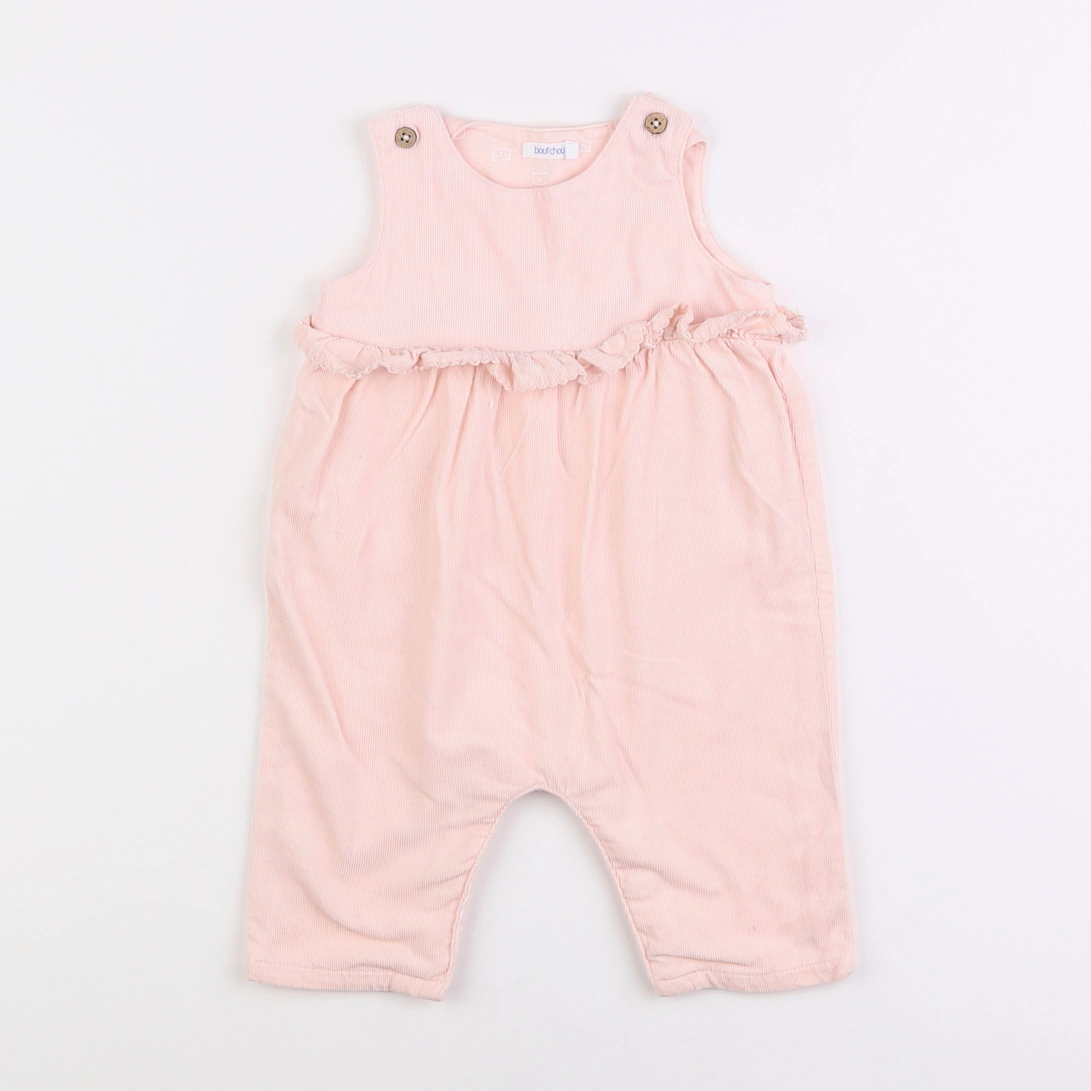 Boutchou - combinaison rose - 3 mois