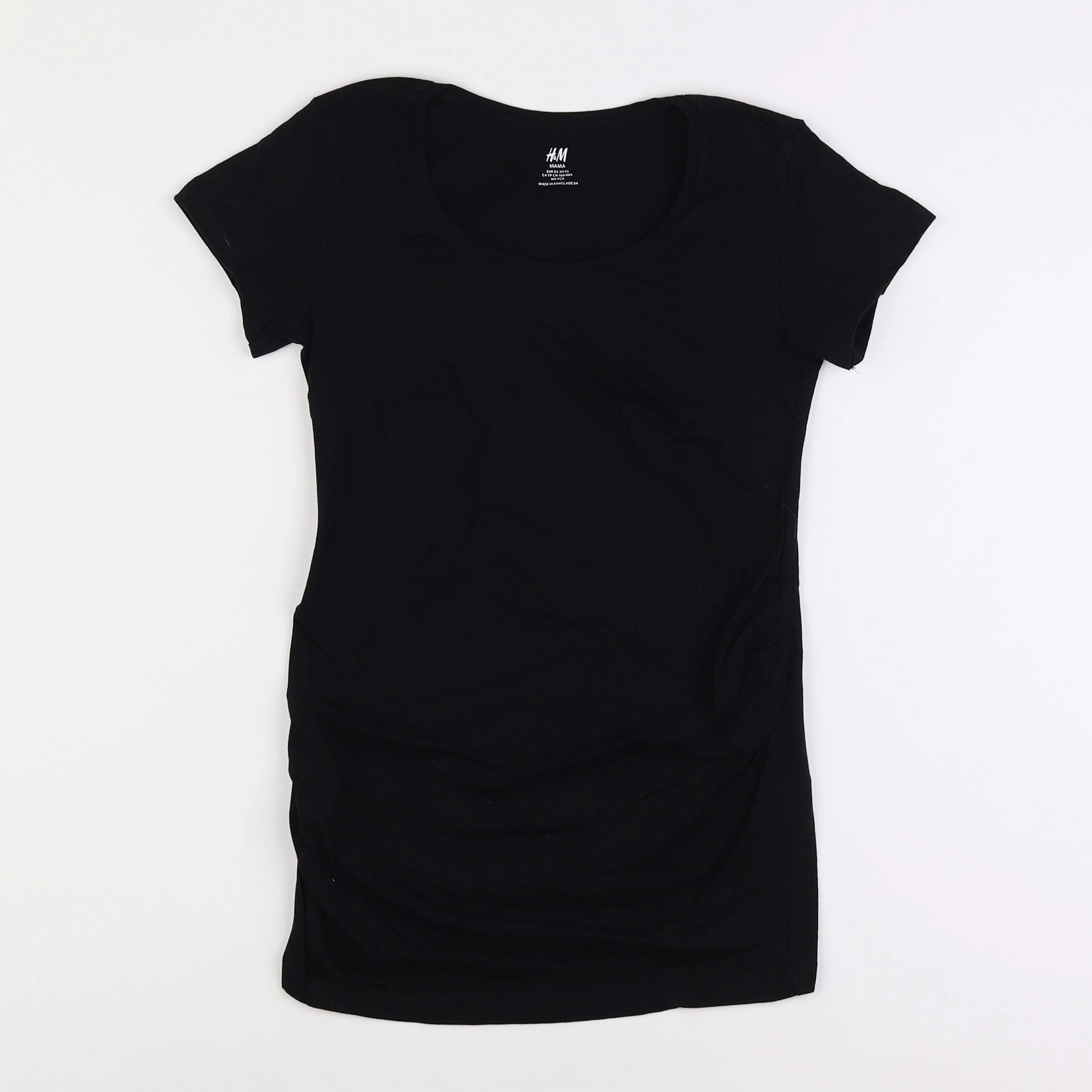 H&M - tee-shirt grossesse noir - 34