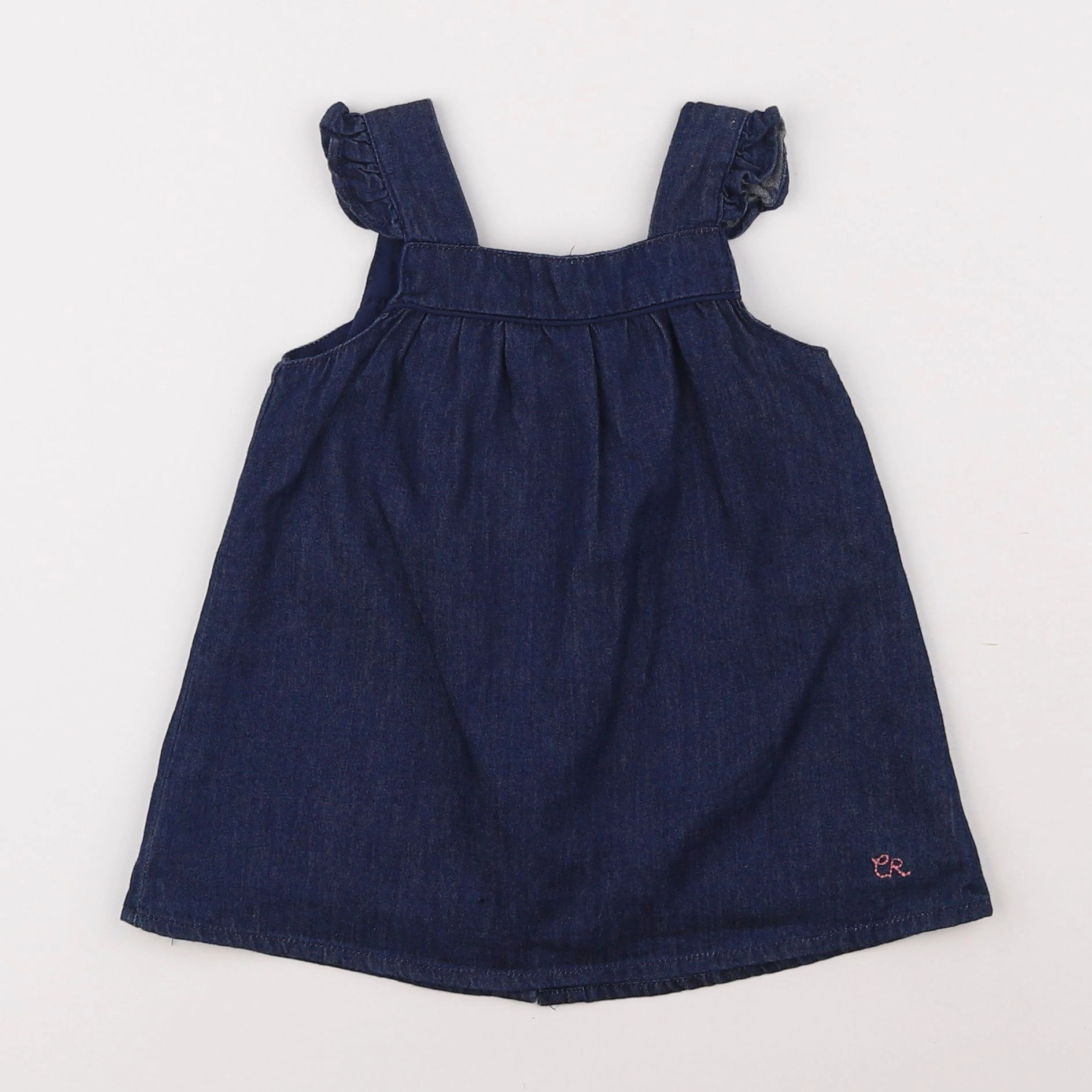 Cadet Rousselle - robe bleu - 6 mois