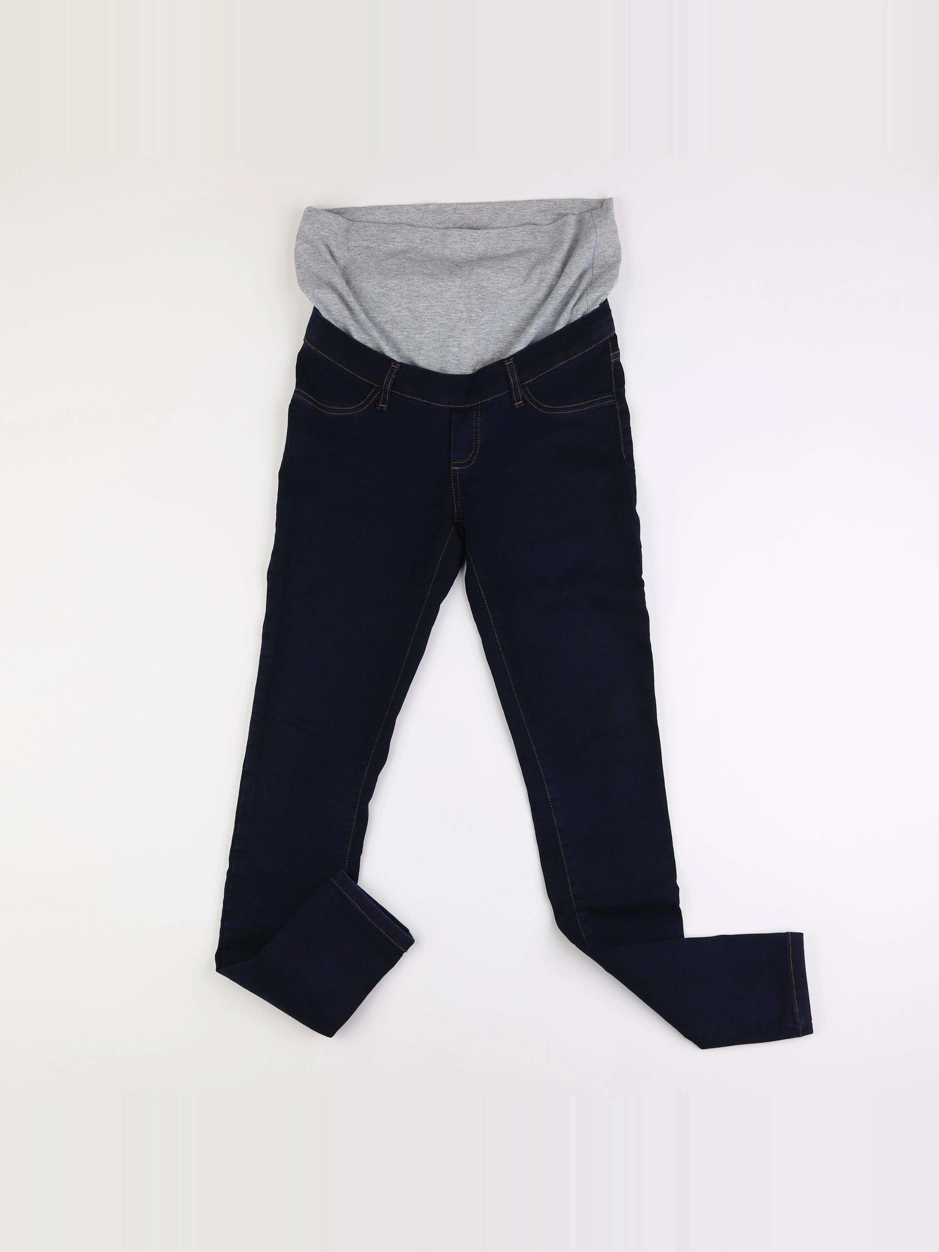 Envie de fraise - jean grossesse bleu - 36