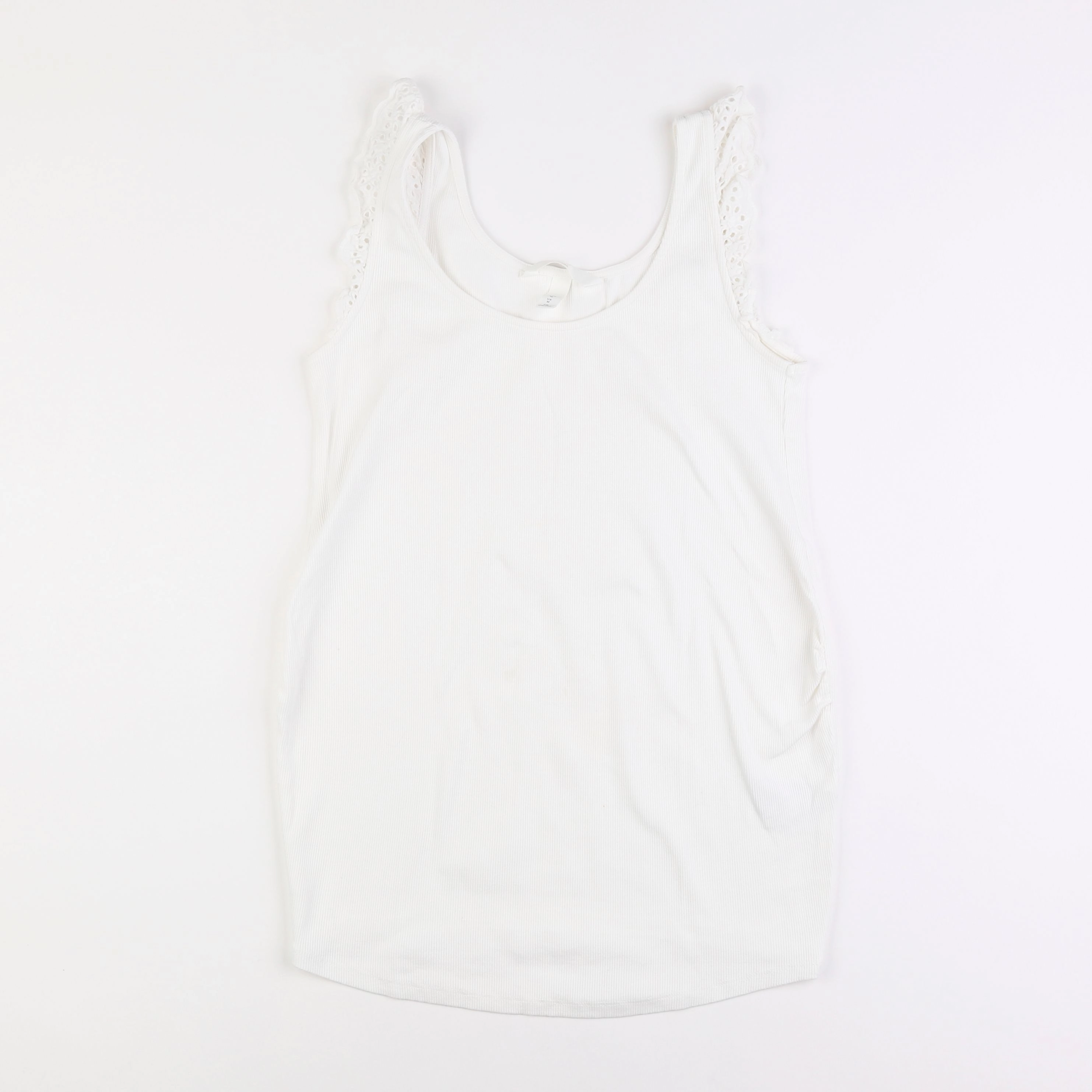 H&M - débardeur grossesse blanc - 38