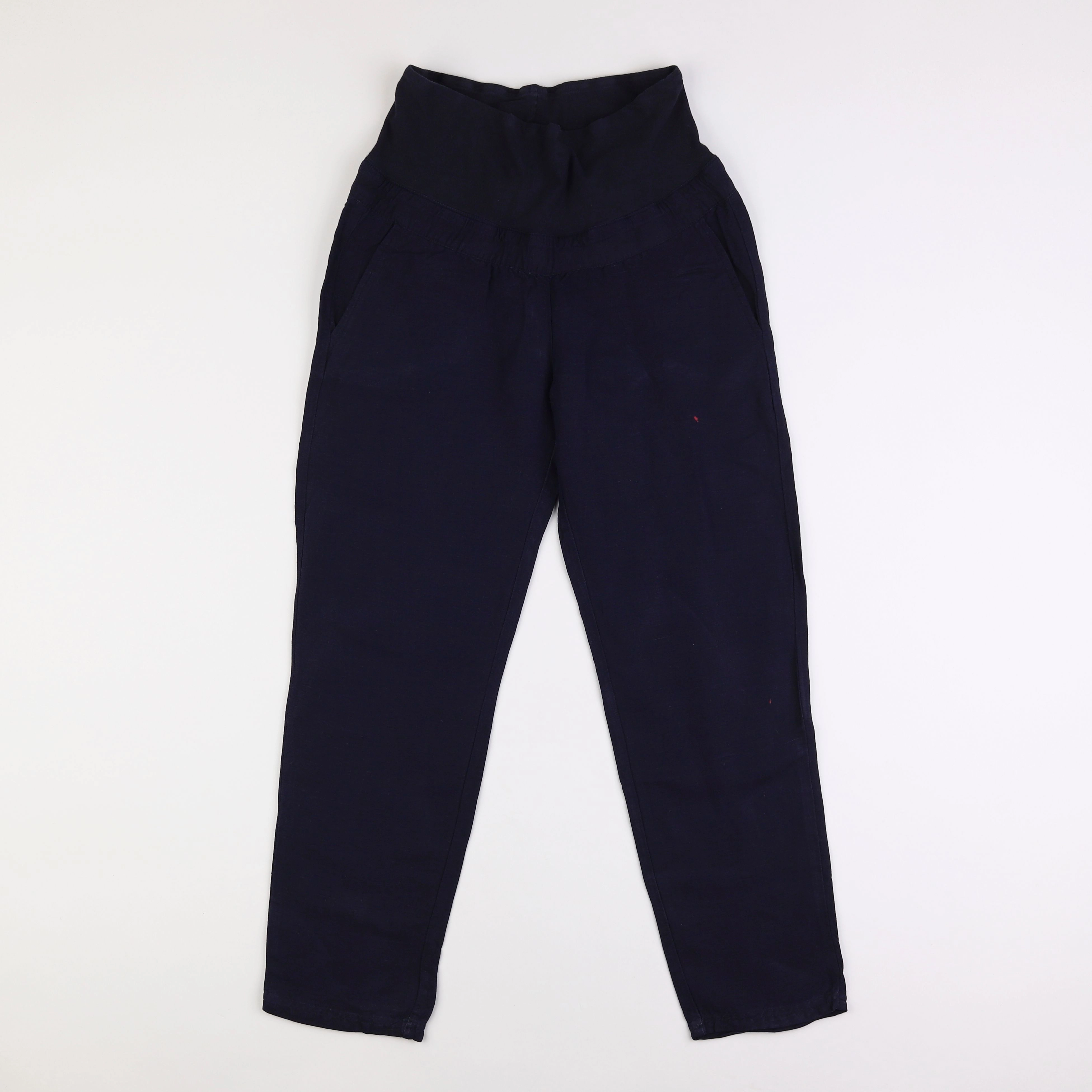 H&M - pantalon grossesse bleu - 34