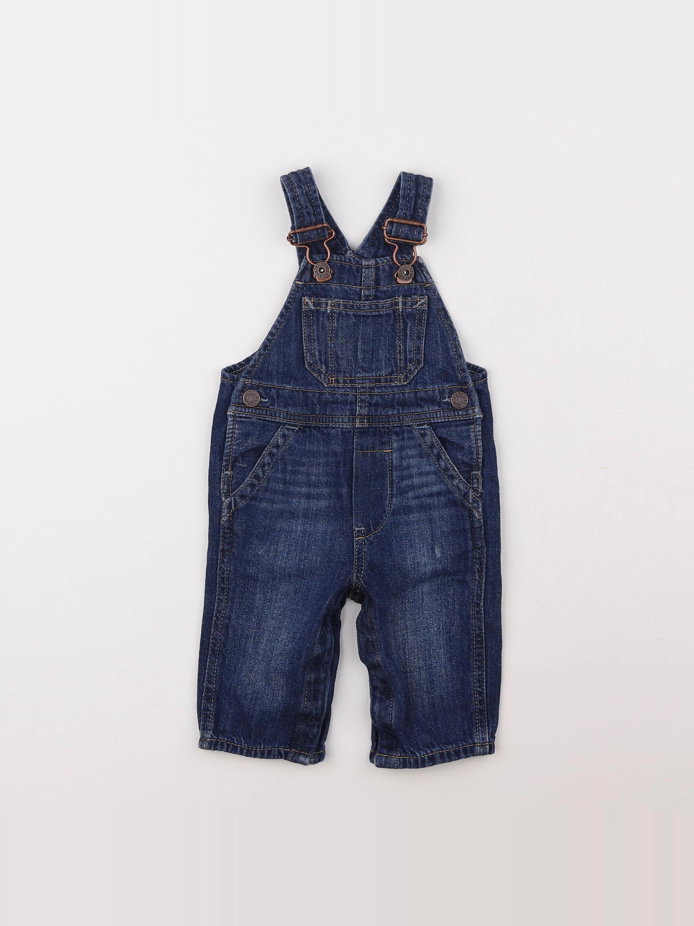 GAP - salopette bleu - 3/6 mois