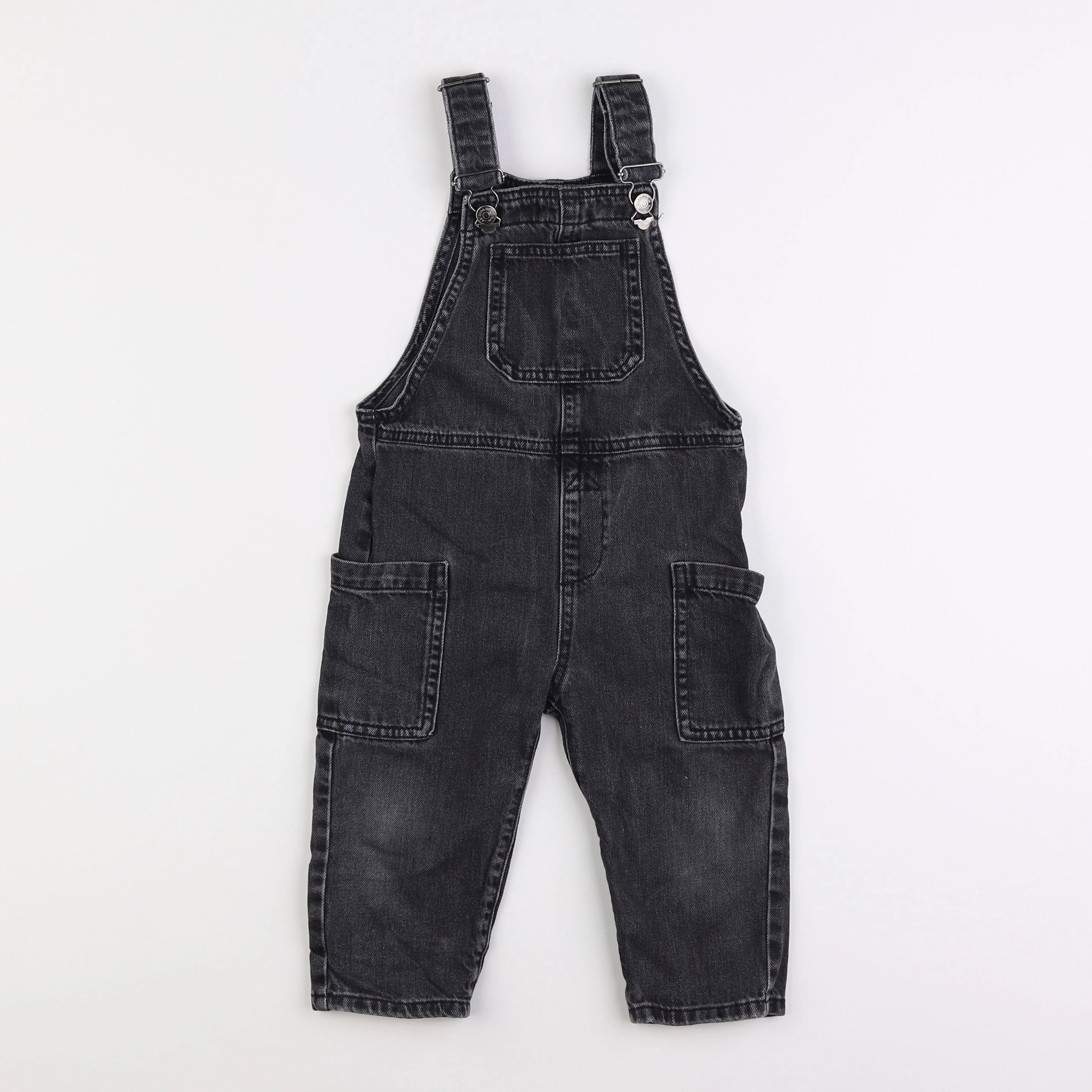 Zara - salopette noir - 18 mois à 2 ans