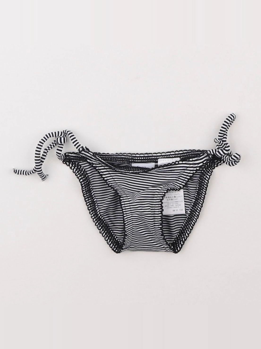 Petit Bateau - maillot de bain bleu, blanc - 6 mois