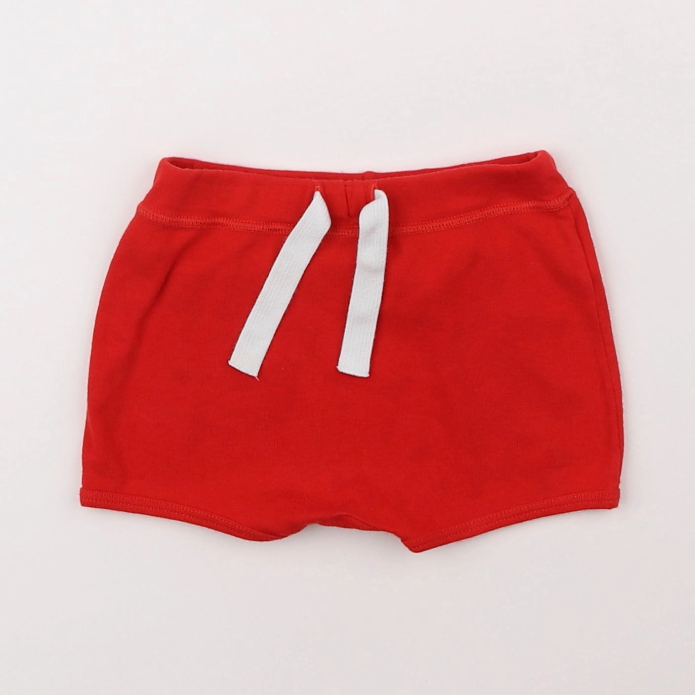 Petit Bateau - short rouge - 2 ans