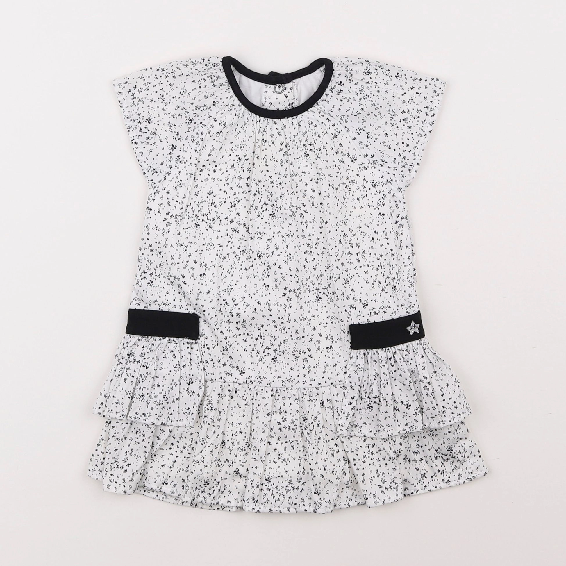 IKKS - robe blanc - 6 mois