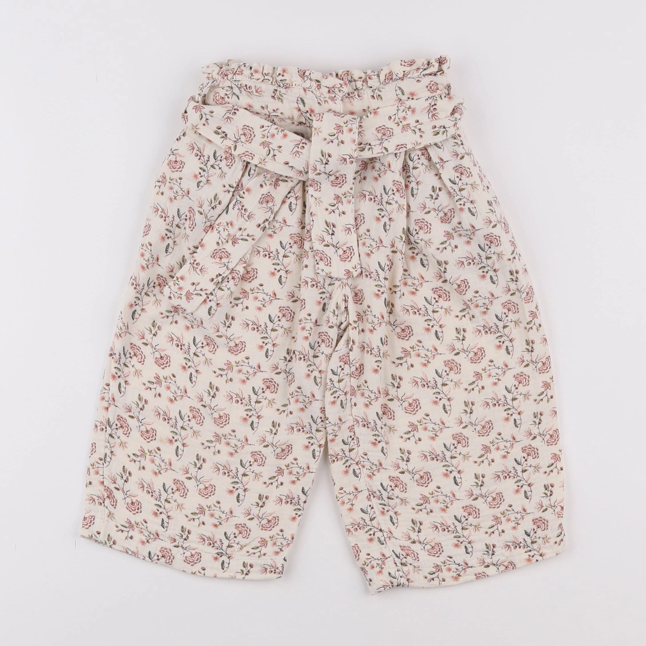 Vertbaudet - pantalon blanc - 3 ans