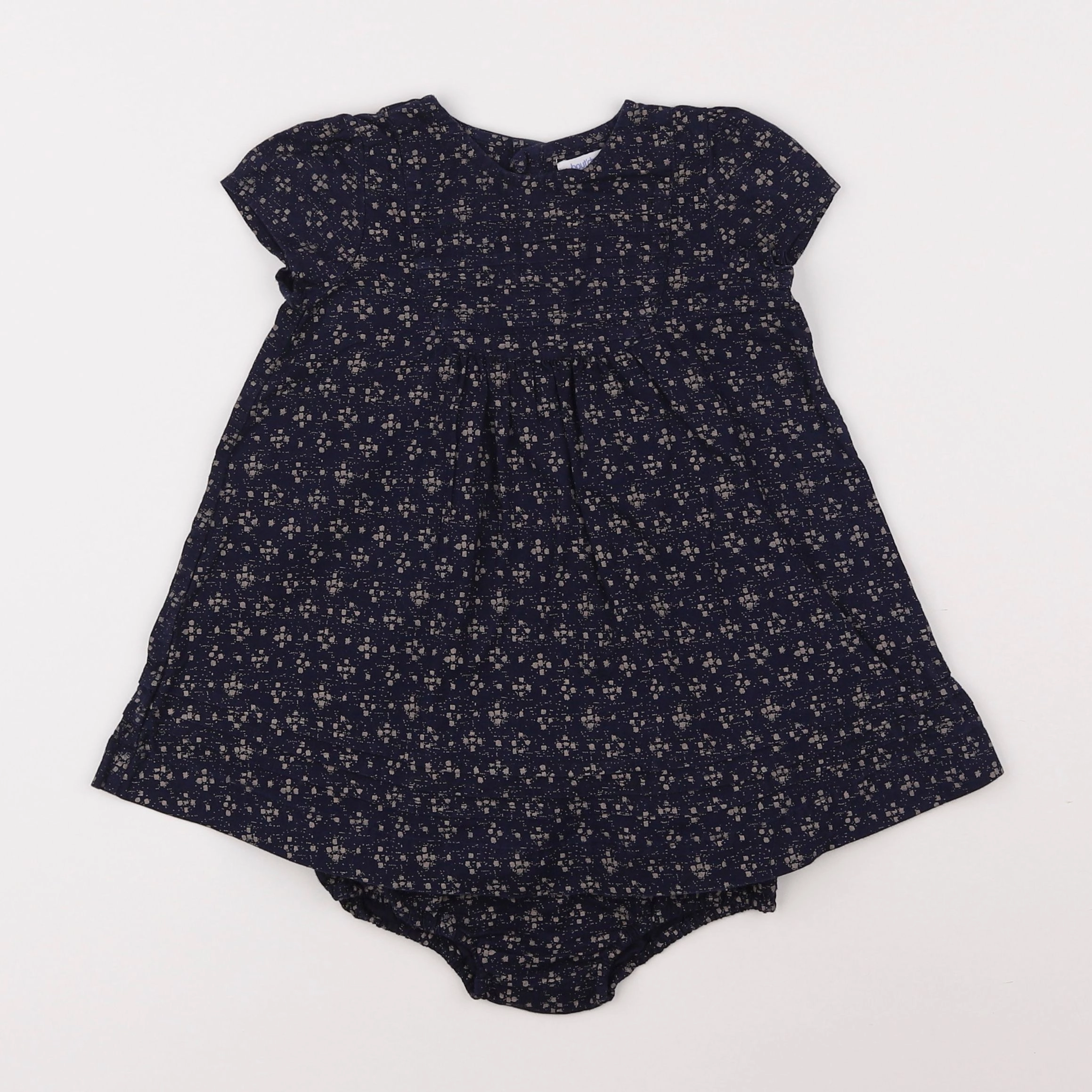 Boutchou - robe bleu - 9 mois