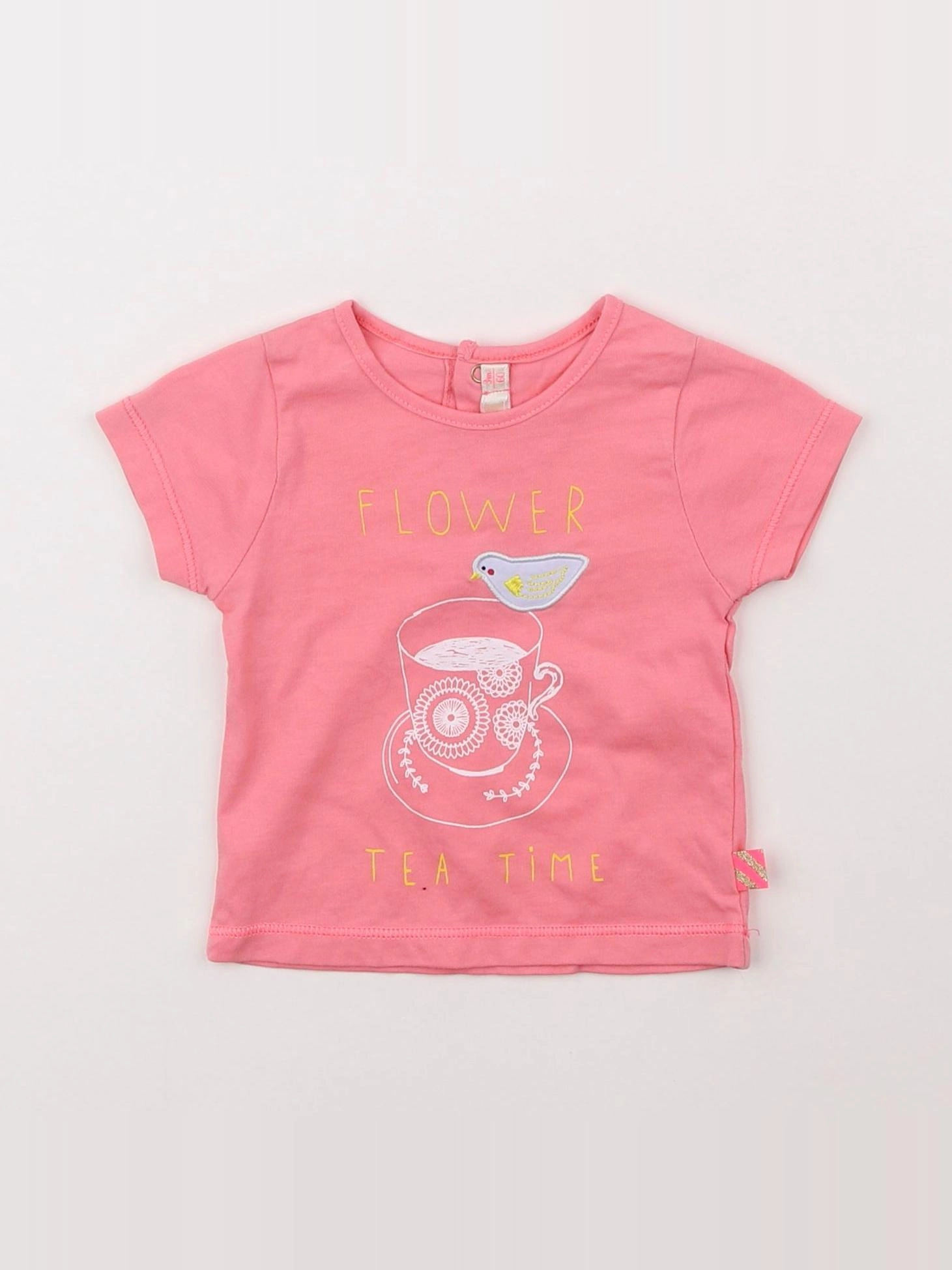 Billie Blush - tee-shirt rose - 3 mois