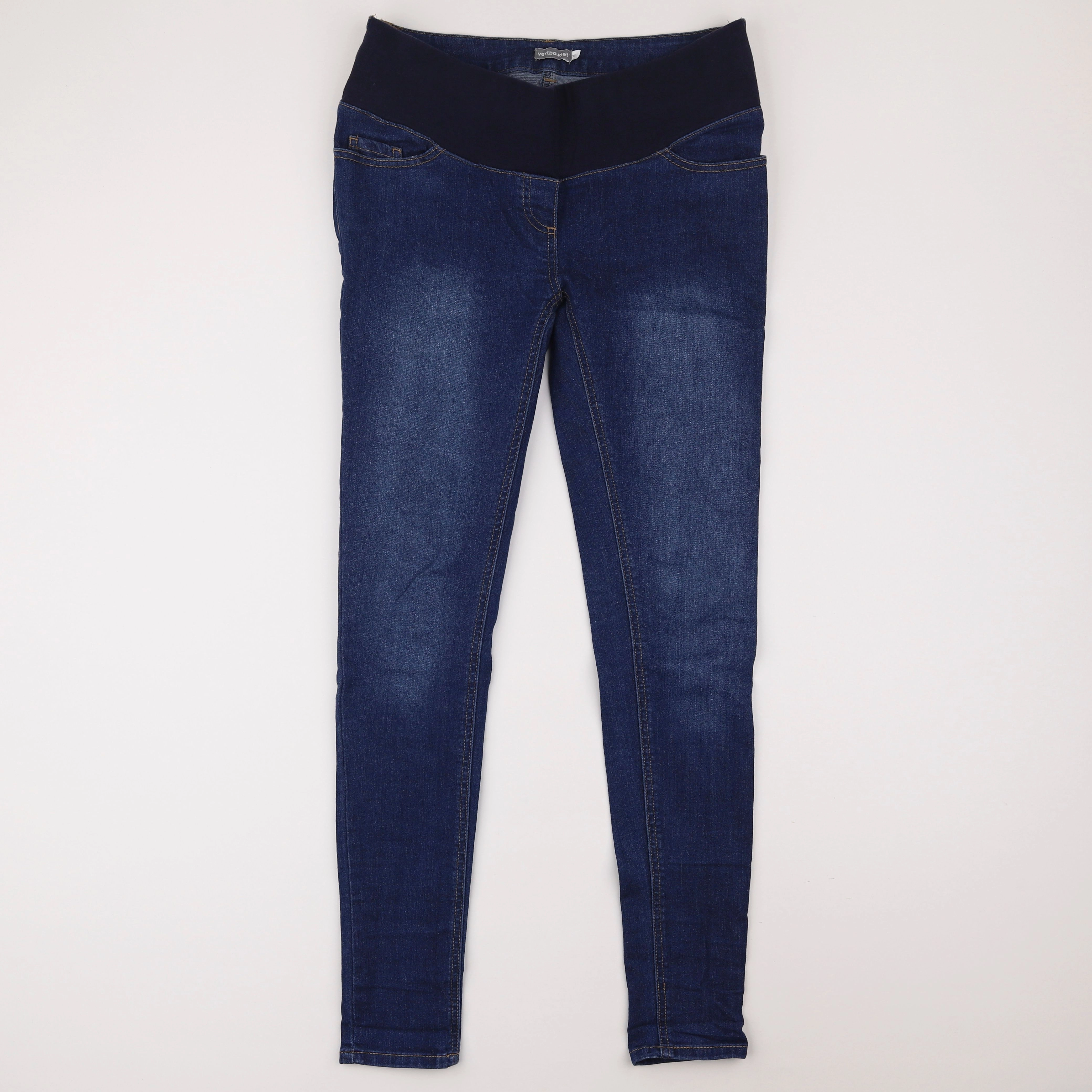Vertbaudet - jean grossesse bleu - 38