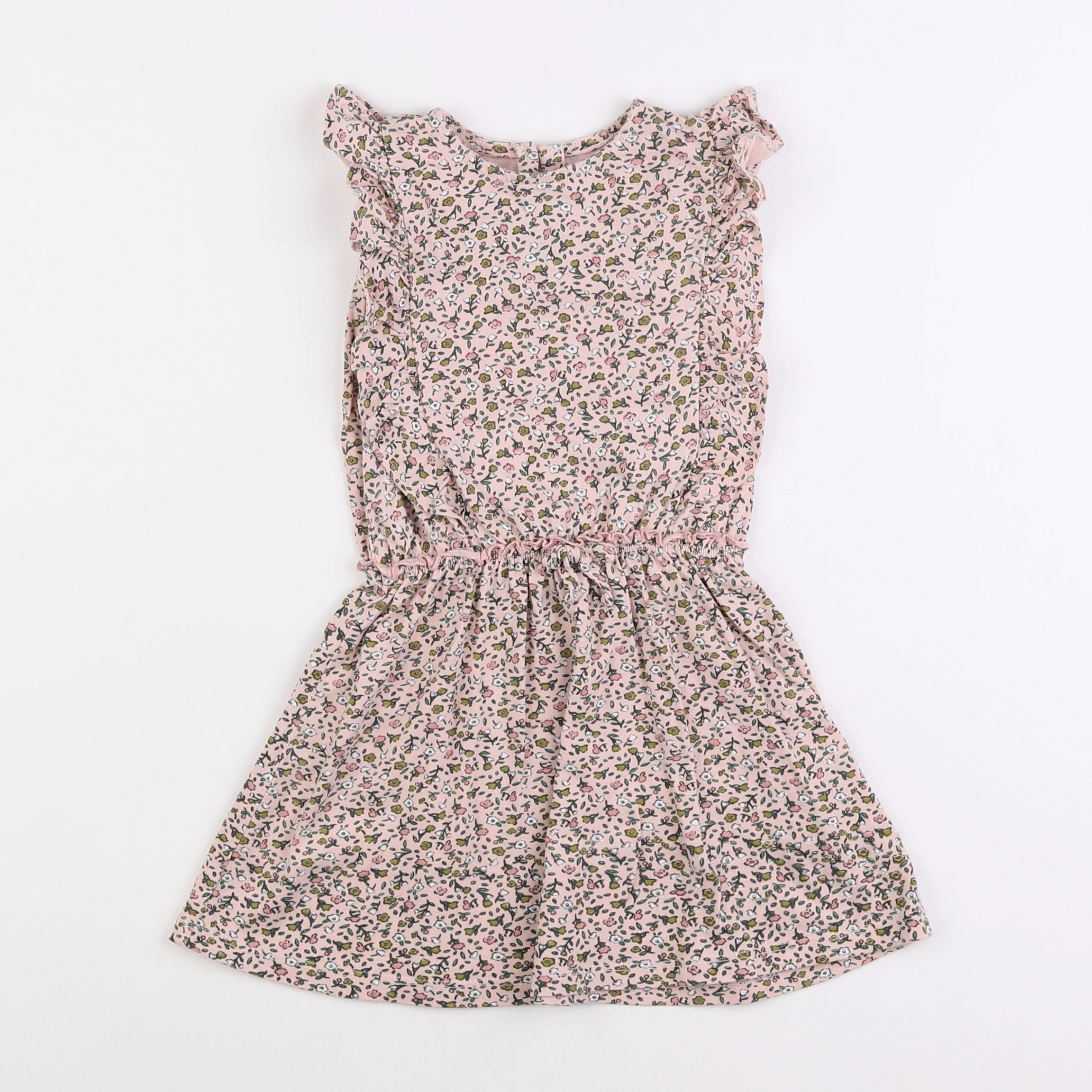 Vertbaudet - robe rose - 4 ans