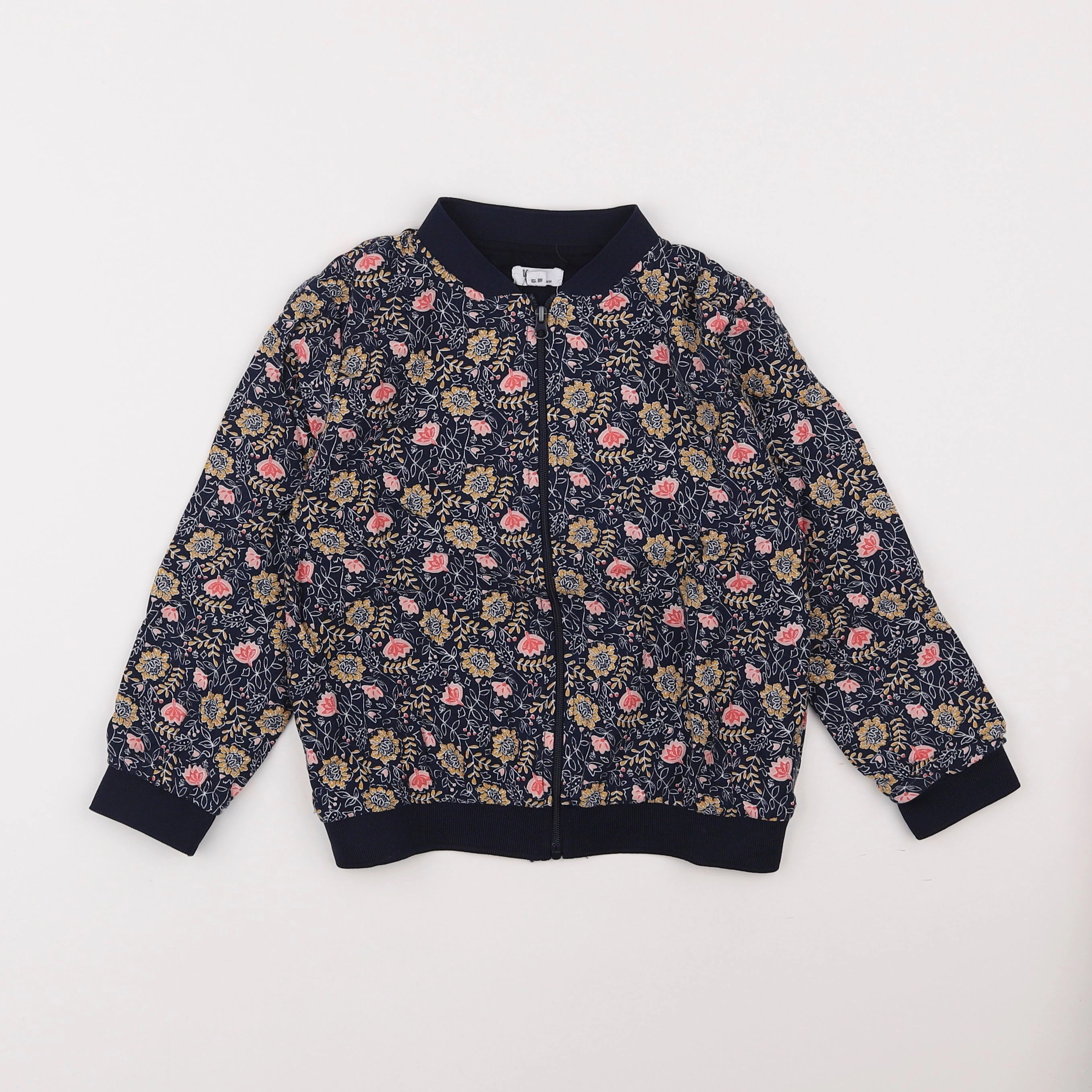 Little Cigogne - veste bleu - 6 ans